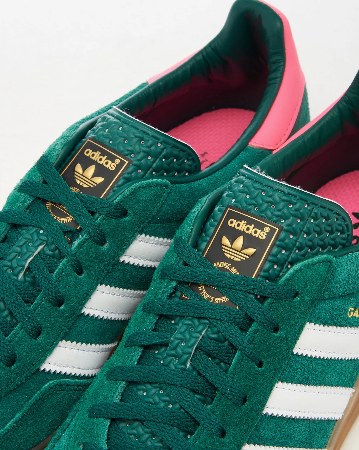 Adidas Gazelle Indoor Collegiate Green Pink