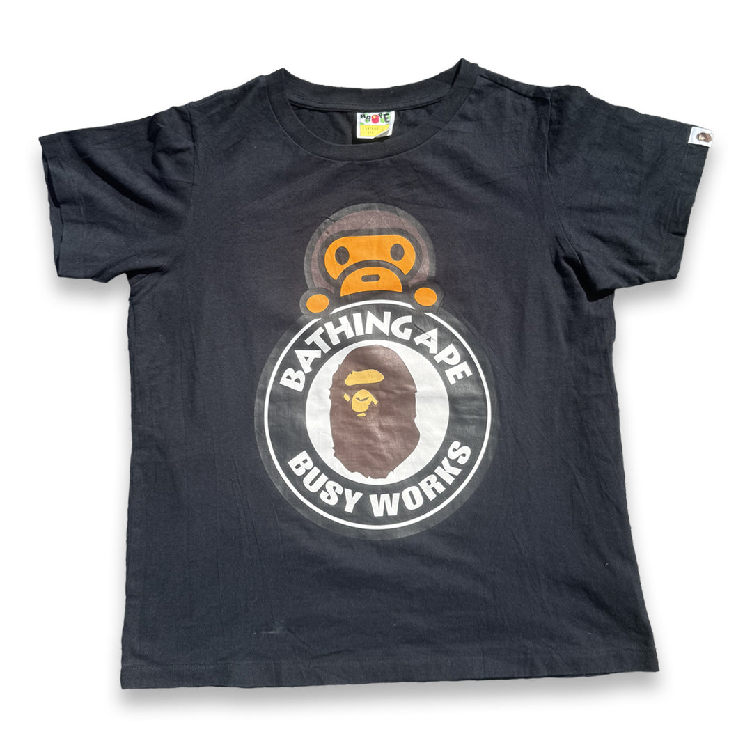 Bape Tee Milo Busy Works Black (Small)