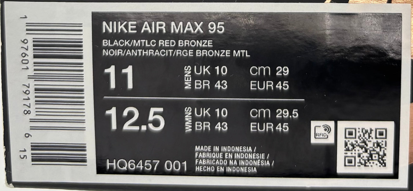 Nike Air Max 95 Syna World Central Cee (45 EU / 10 UK)