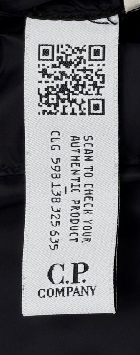 CP Company Shell-R Goggle Jacket Black (Medium)