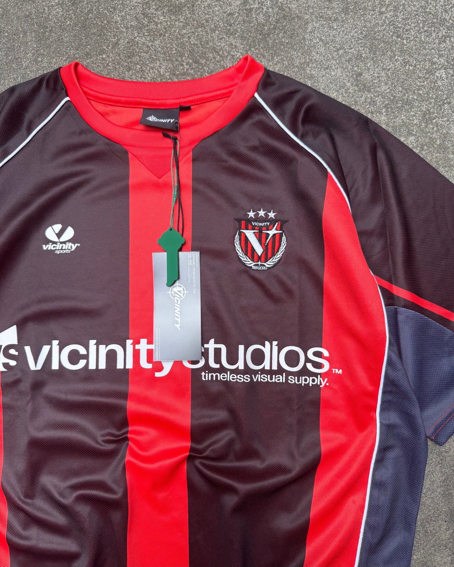 Vicinity Red Derby Jersey (Small)