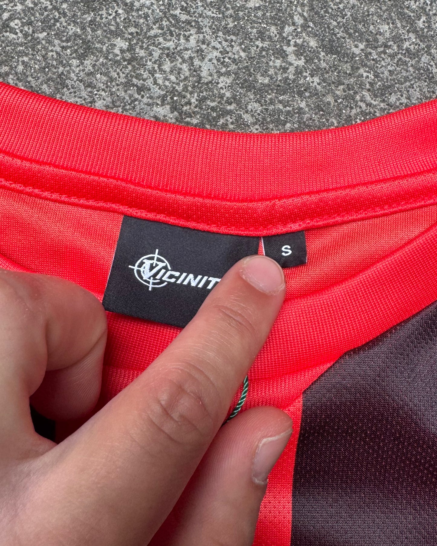 Vicinity Red Derby Jersey (Small)