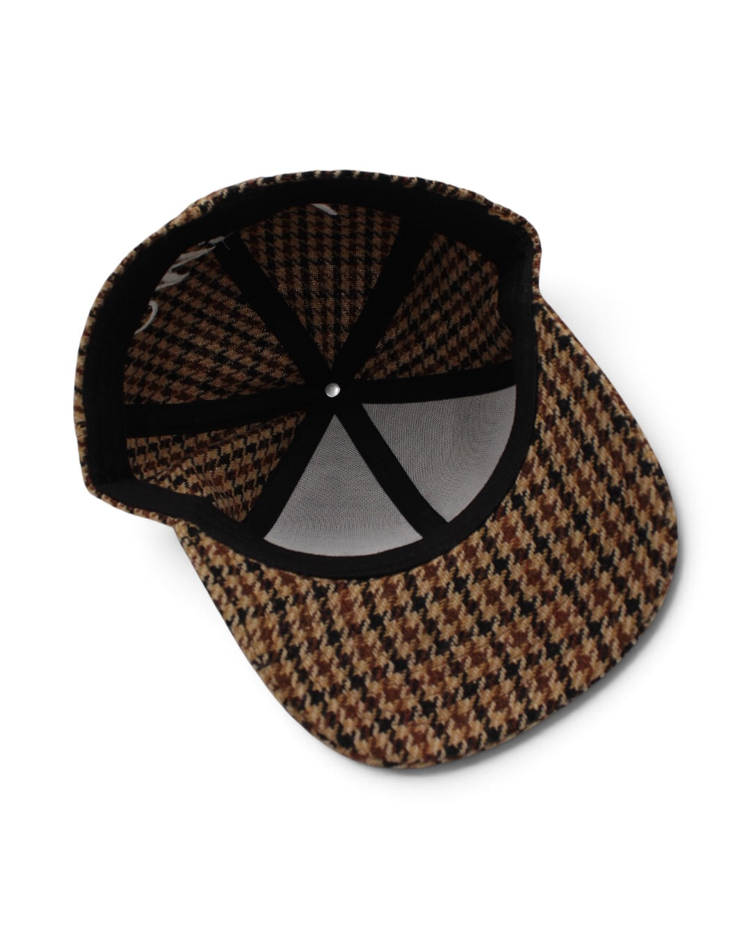 Miftah Plaid Brown Trucker Hat