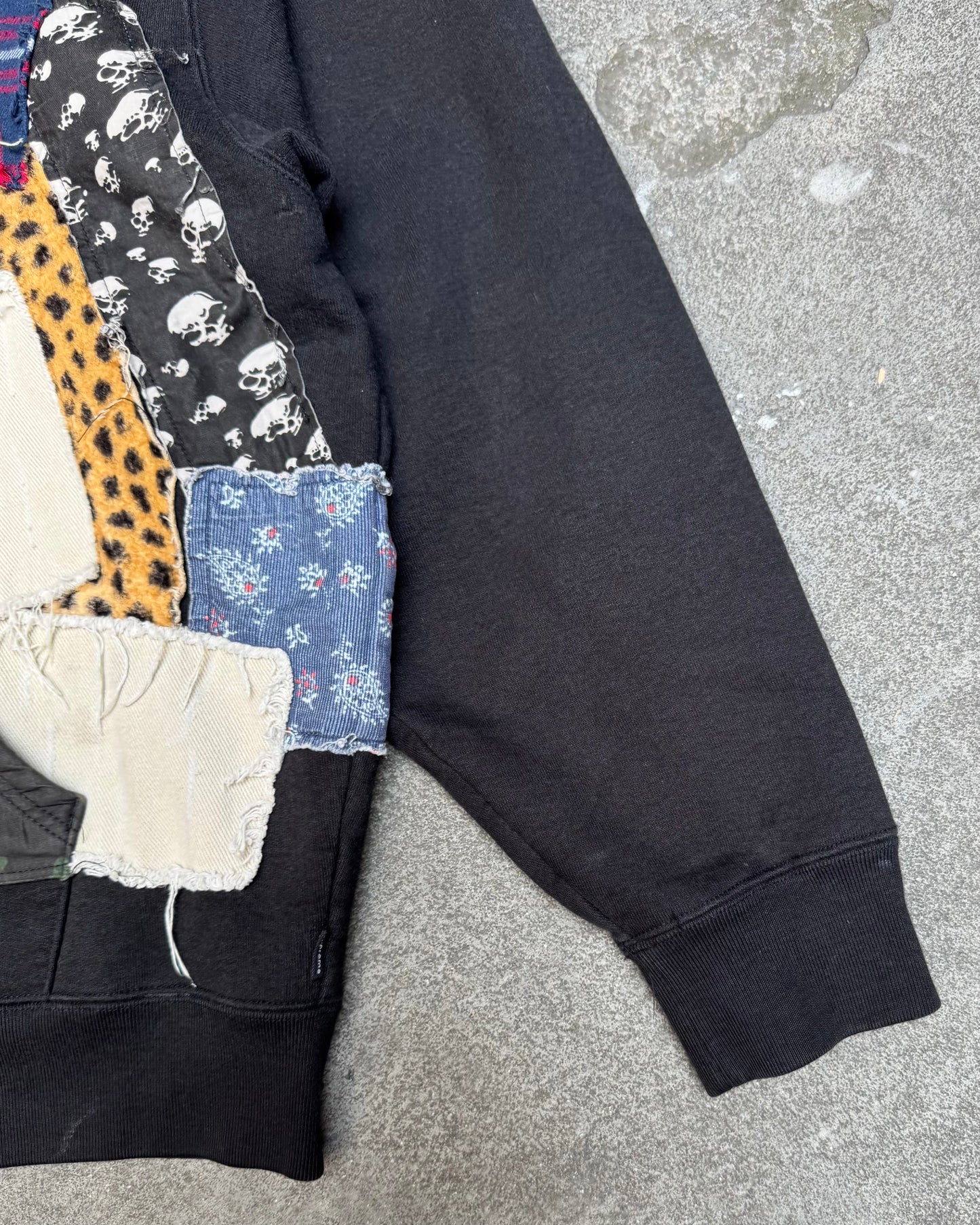Supreme Patchwork Hoodie (Large)