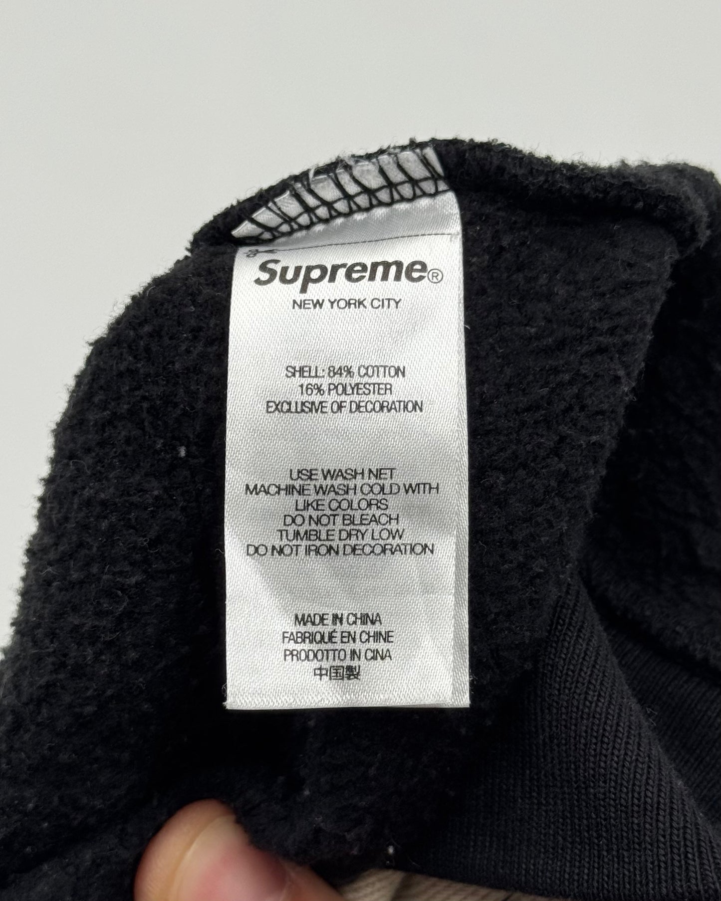 Supreme Patchwork Hoodie (Large)