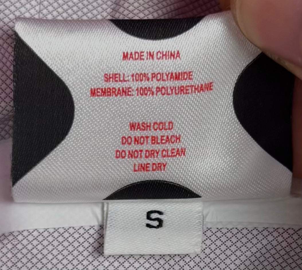 Mertra Pink Shell Jacket Monogram Revealed by Water (Small)