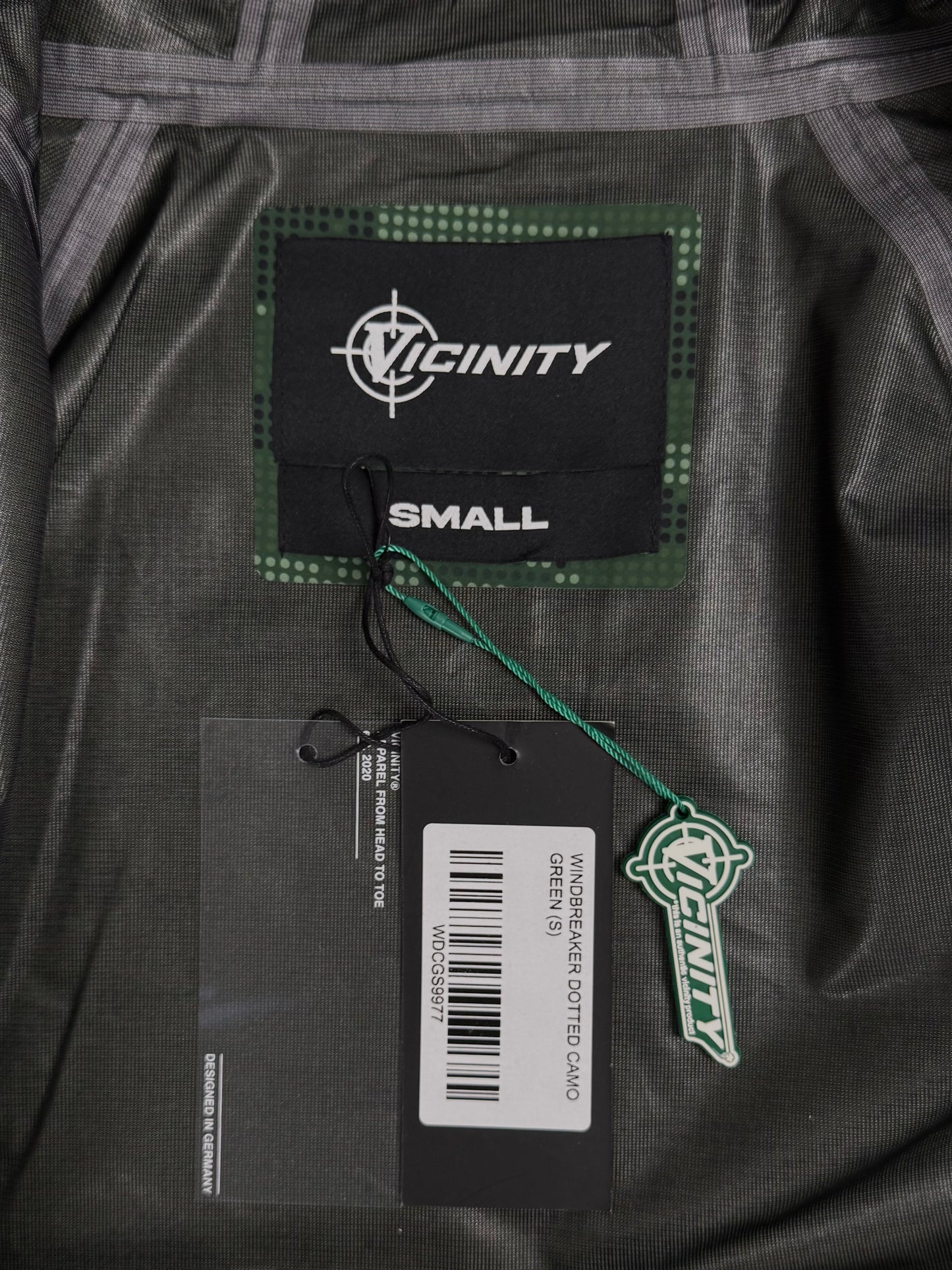 Vicinity Track Jacket Dark Green (Medium)