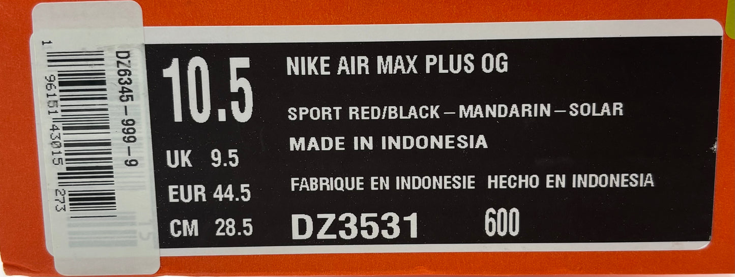 Nike Air Max Plus TN Light Photography (44.5 EU / 9.5 UK)
