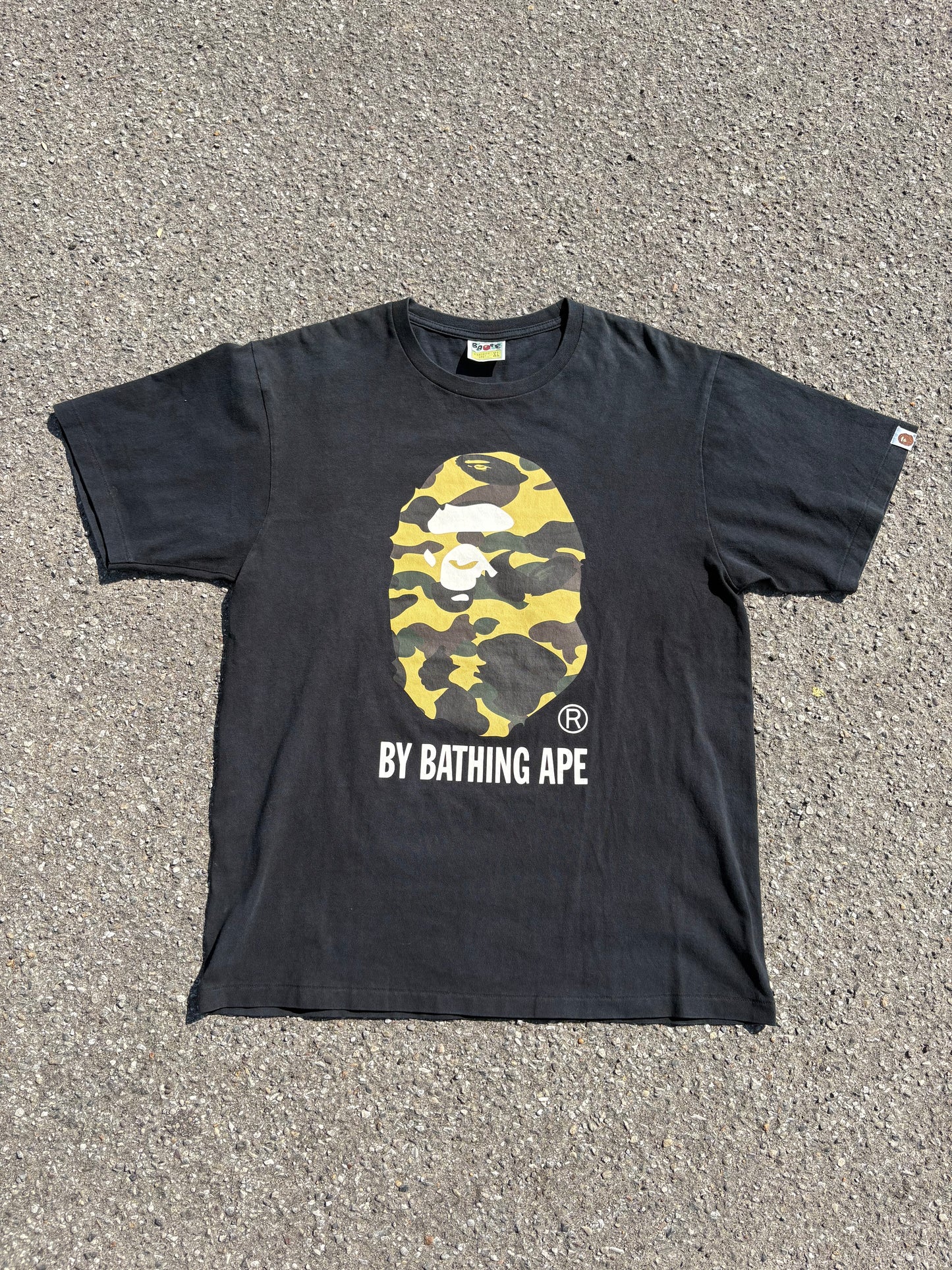 Bape Tee Camo Green Logo (XLarge)