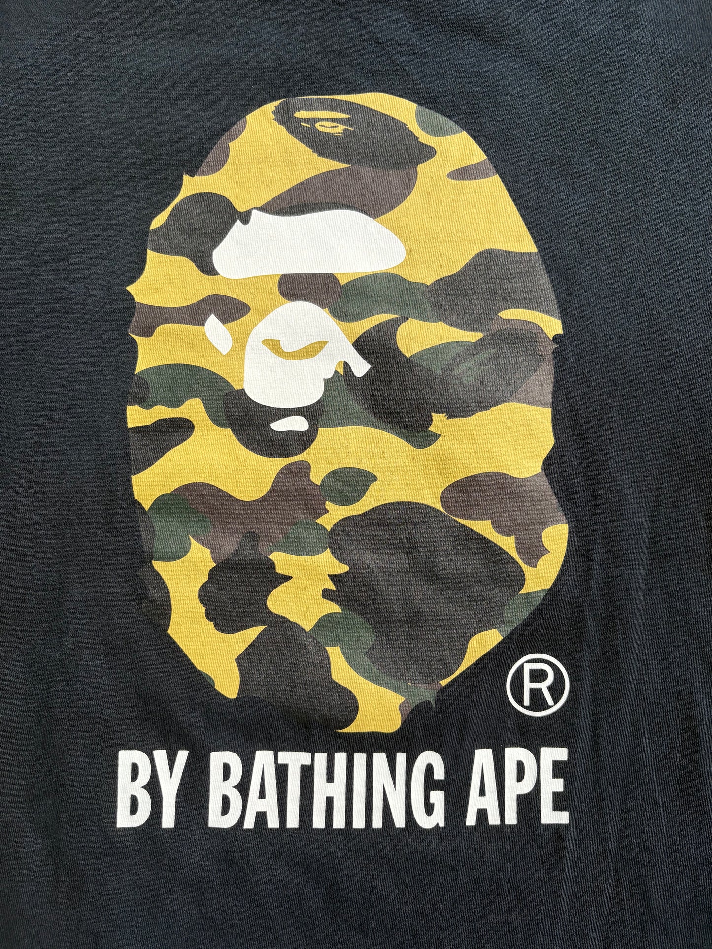 Bape Tee Camo Green Logo (XLarge)