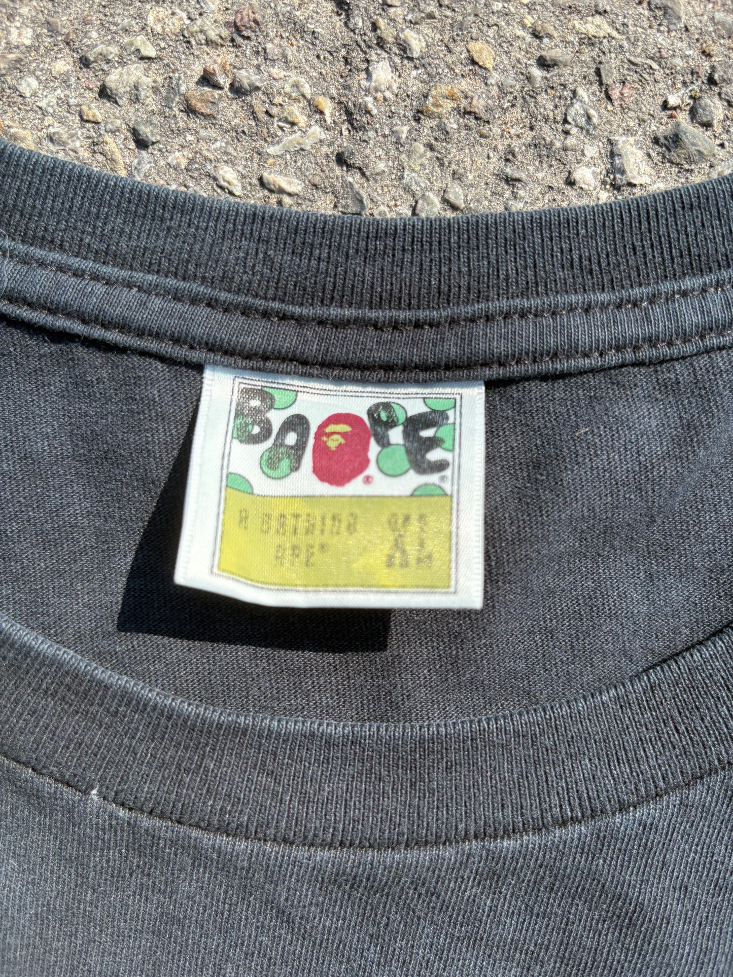 Bape Tee Camo Green Logo (XLarge)