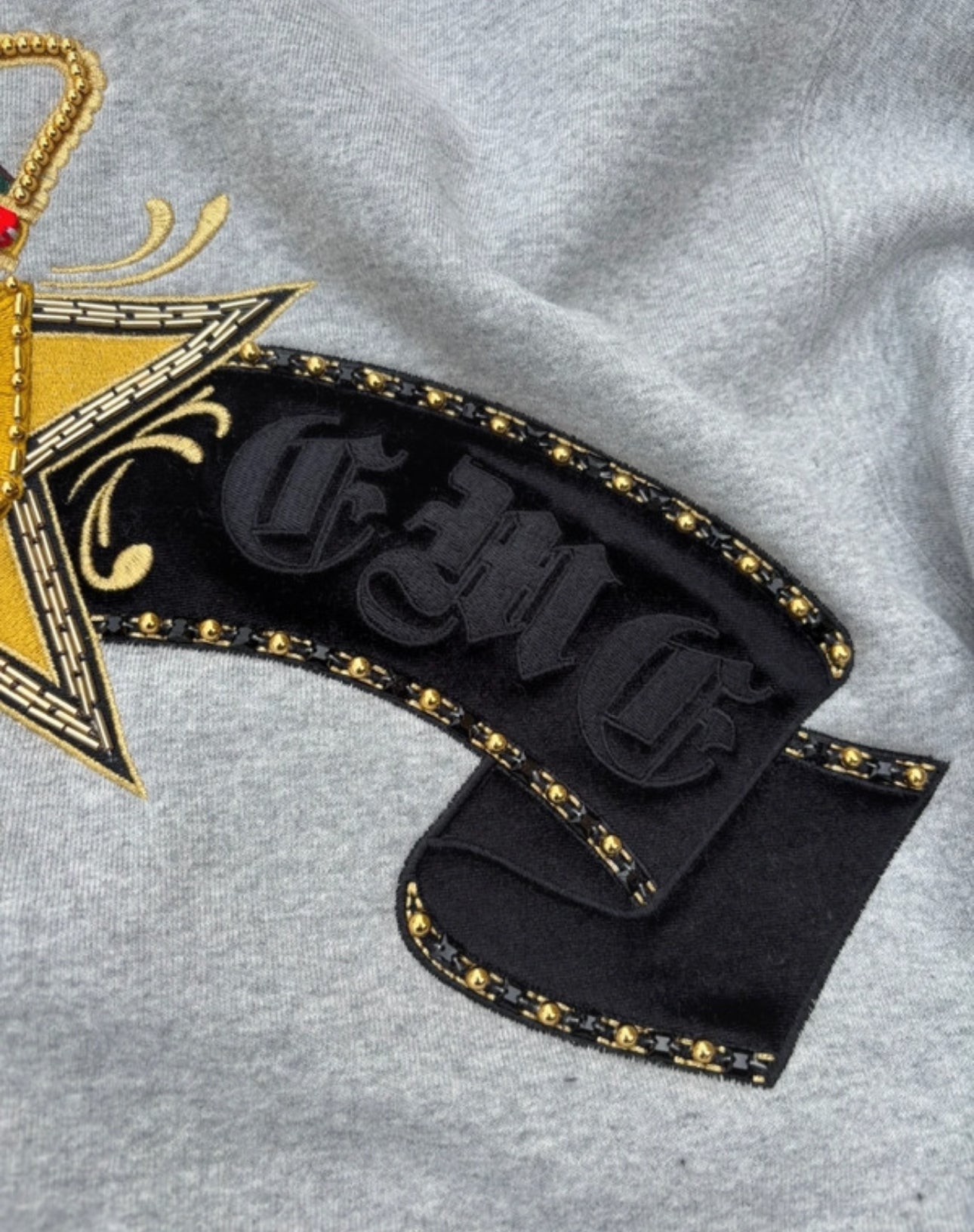 Supreme Crass Zip Hoodie Grey (M)