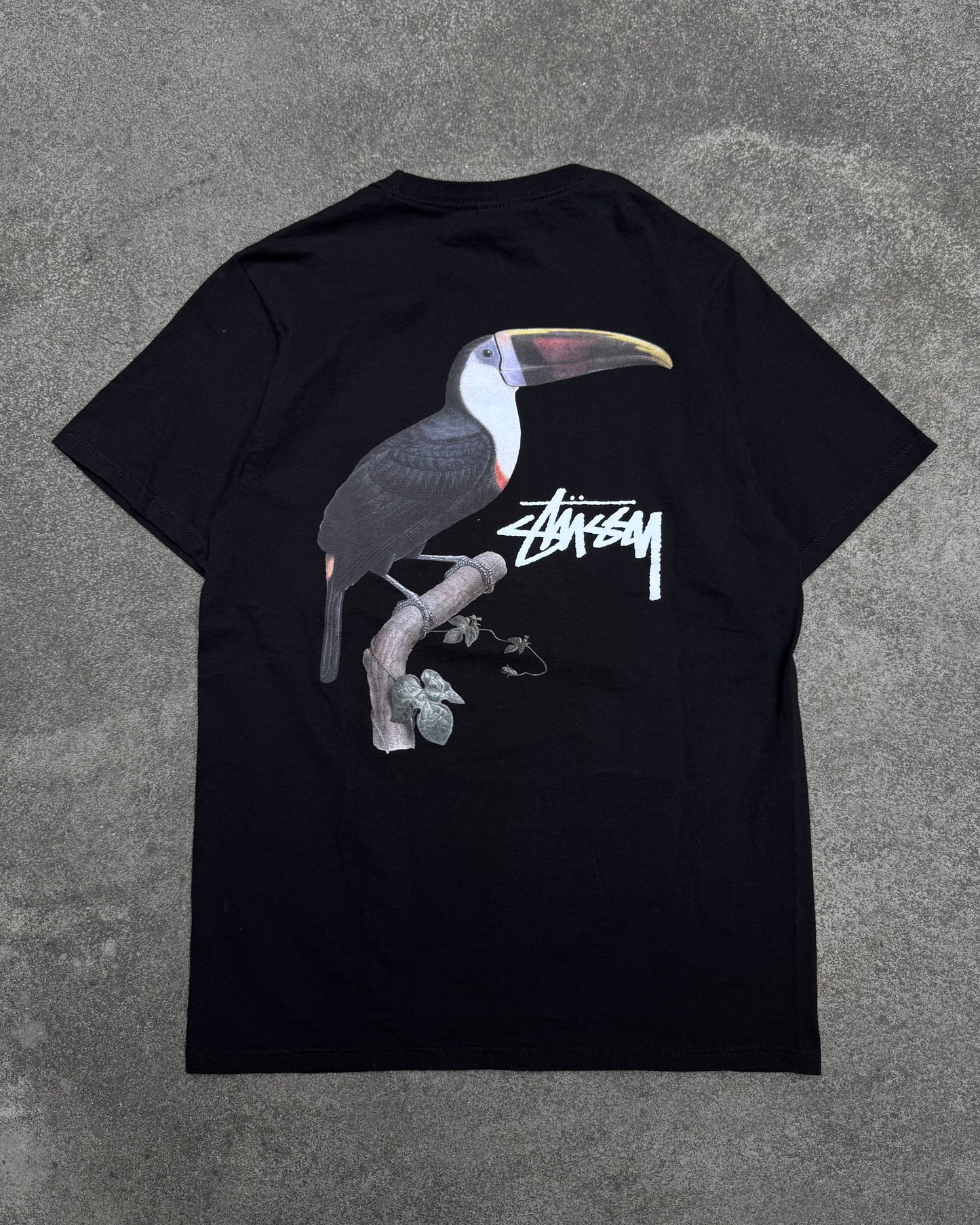 Stussy Toucan Tee Black (Medium)