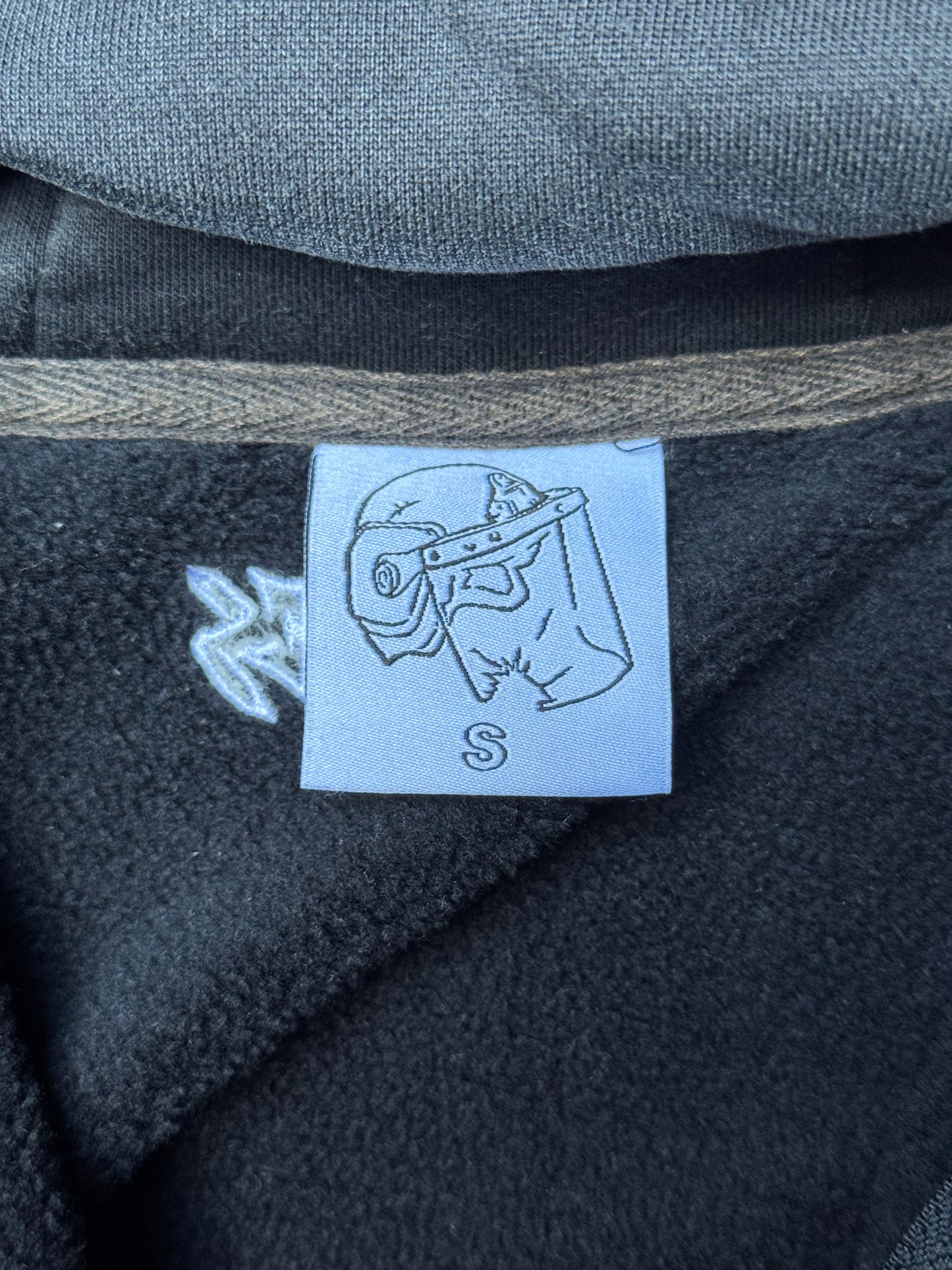 Up in Flames Joggers Fleece Black (Medium)