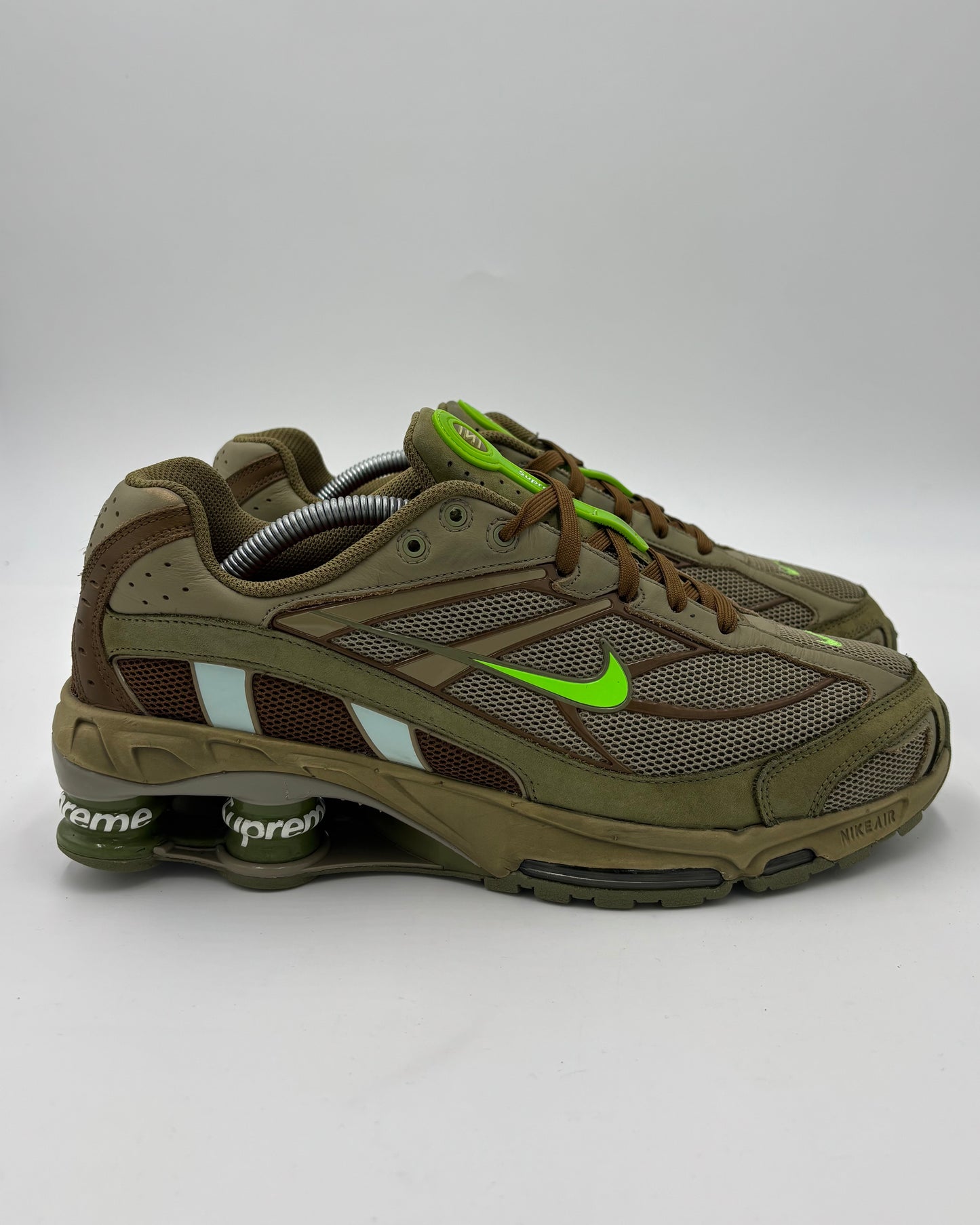 Nike Shox Ride 2 SP Supreme Olive Green (44.5 EU / 9.5 UK)