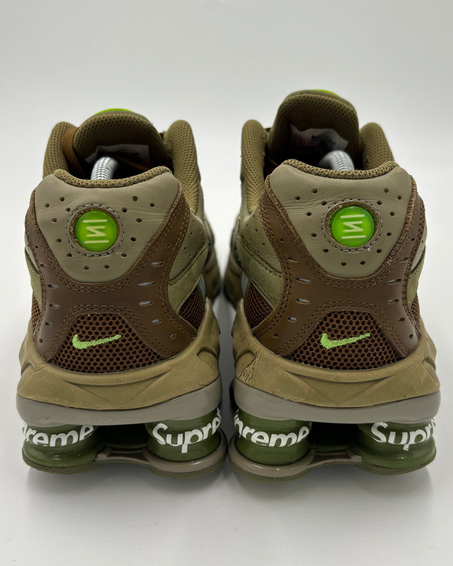 Nike Shox Ride 2 SP Supreme Olive Green (44.5 EU / 9.5 UK)
