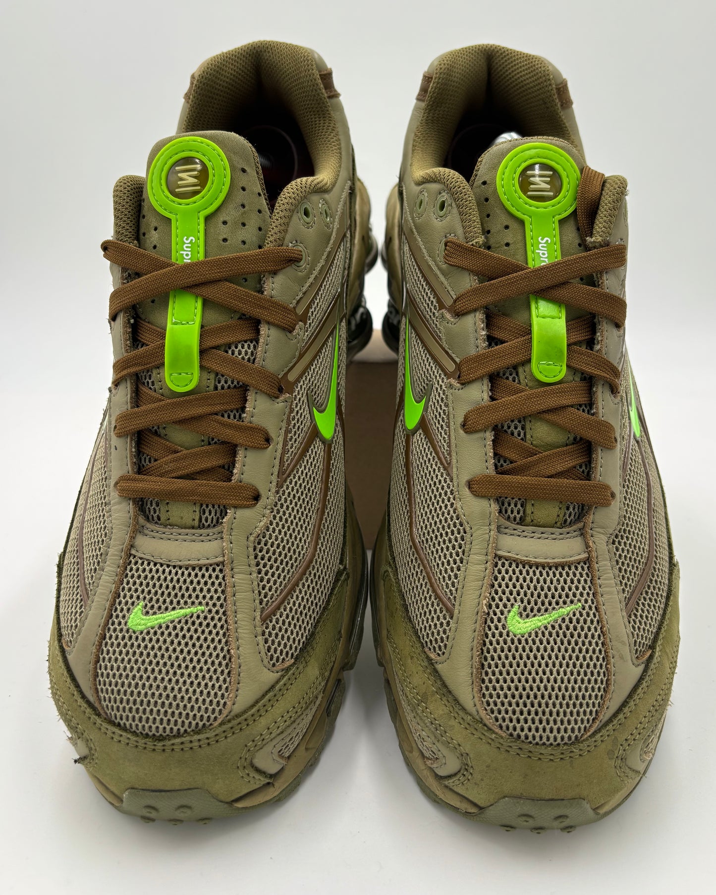 Nike Shox Ride 2 SP Supreme Olive Green (44.5 EU / 9.5 UK)