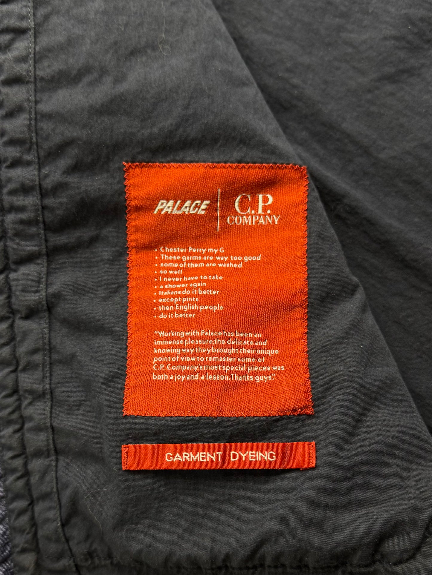 CP Company Palace 50 Fili Garment Dyeing Blue Navy (MORE SIZE)
