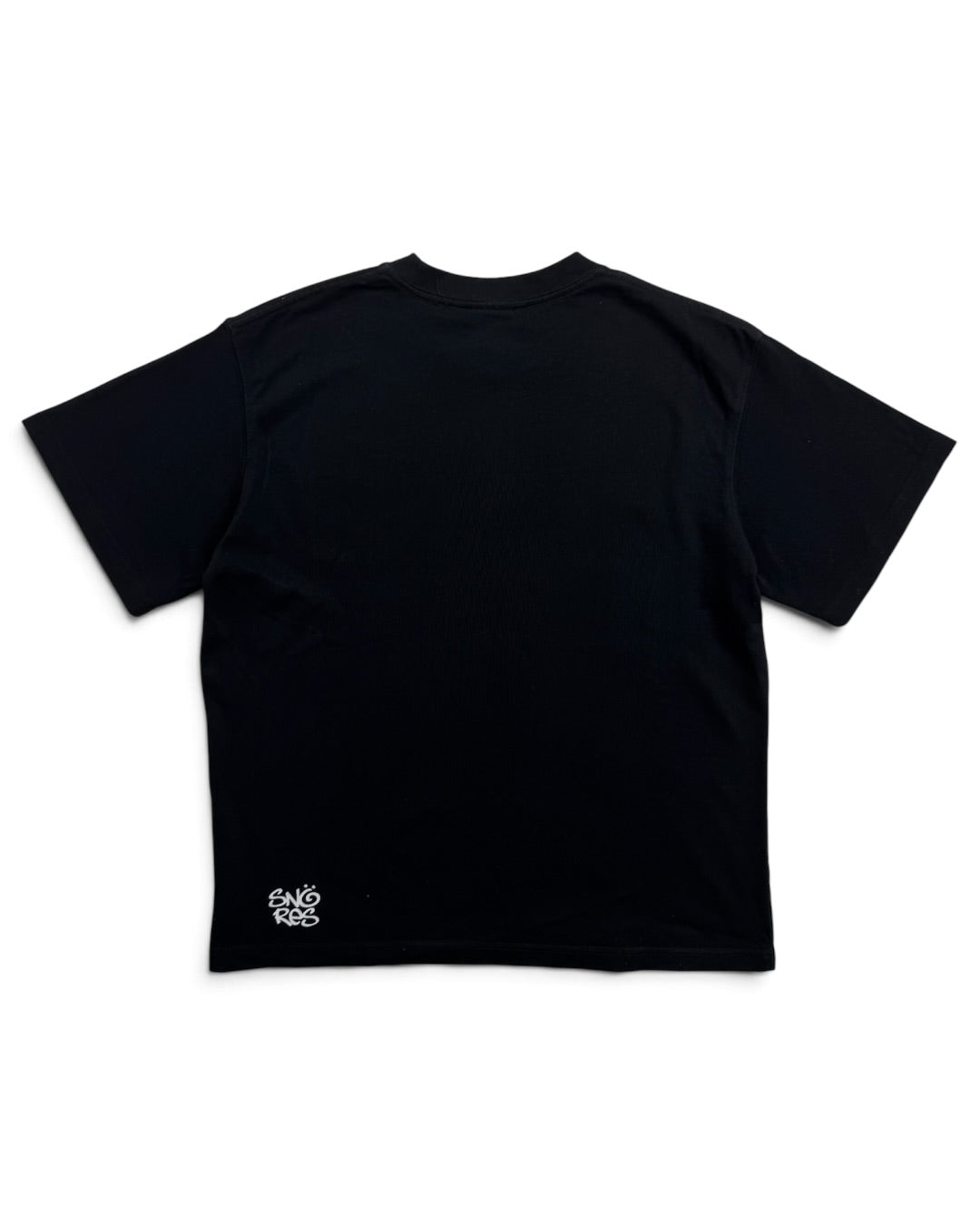 Snores Black Boxy T-shirt (S)
