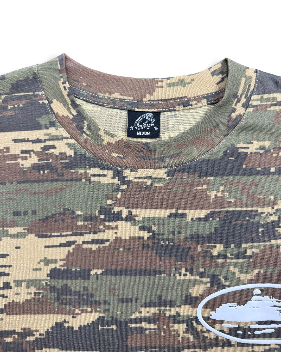 Corteiz Alcatraz Digital Camo Tee (M)