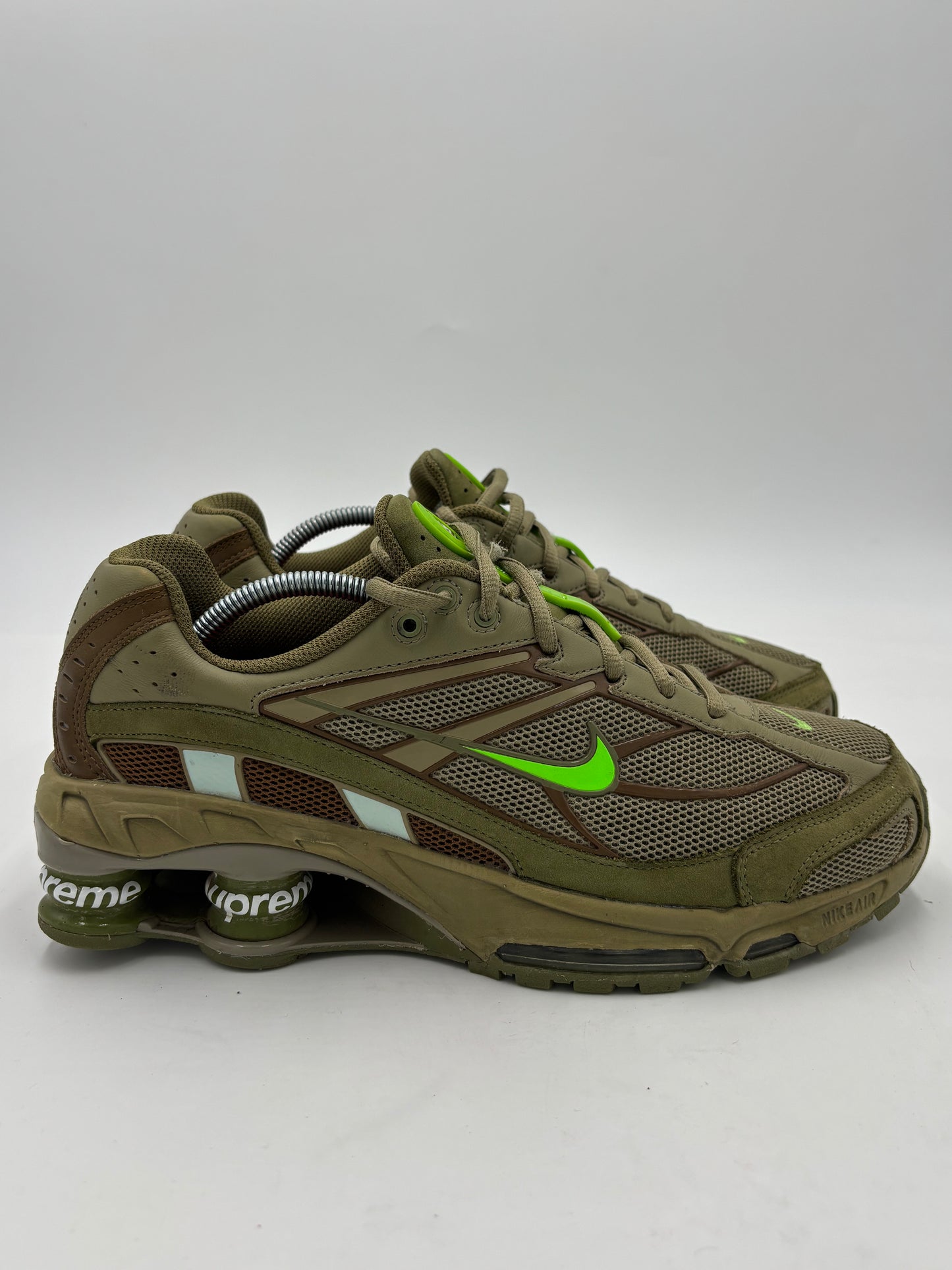 Nike Shox Ride 2 SP Supreme Olive Green (42 EU / 7.5 UK)