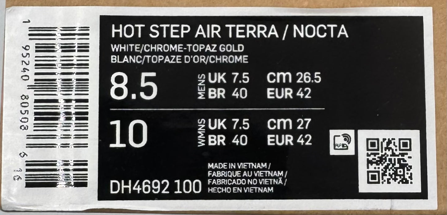 Nike Nocta Hot Step Terra White (42 EU / 7.5 UK)