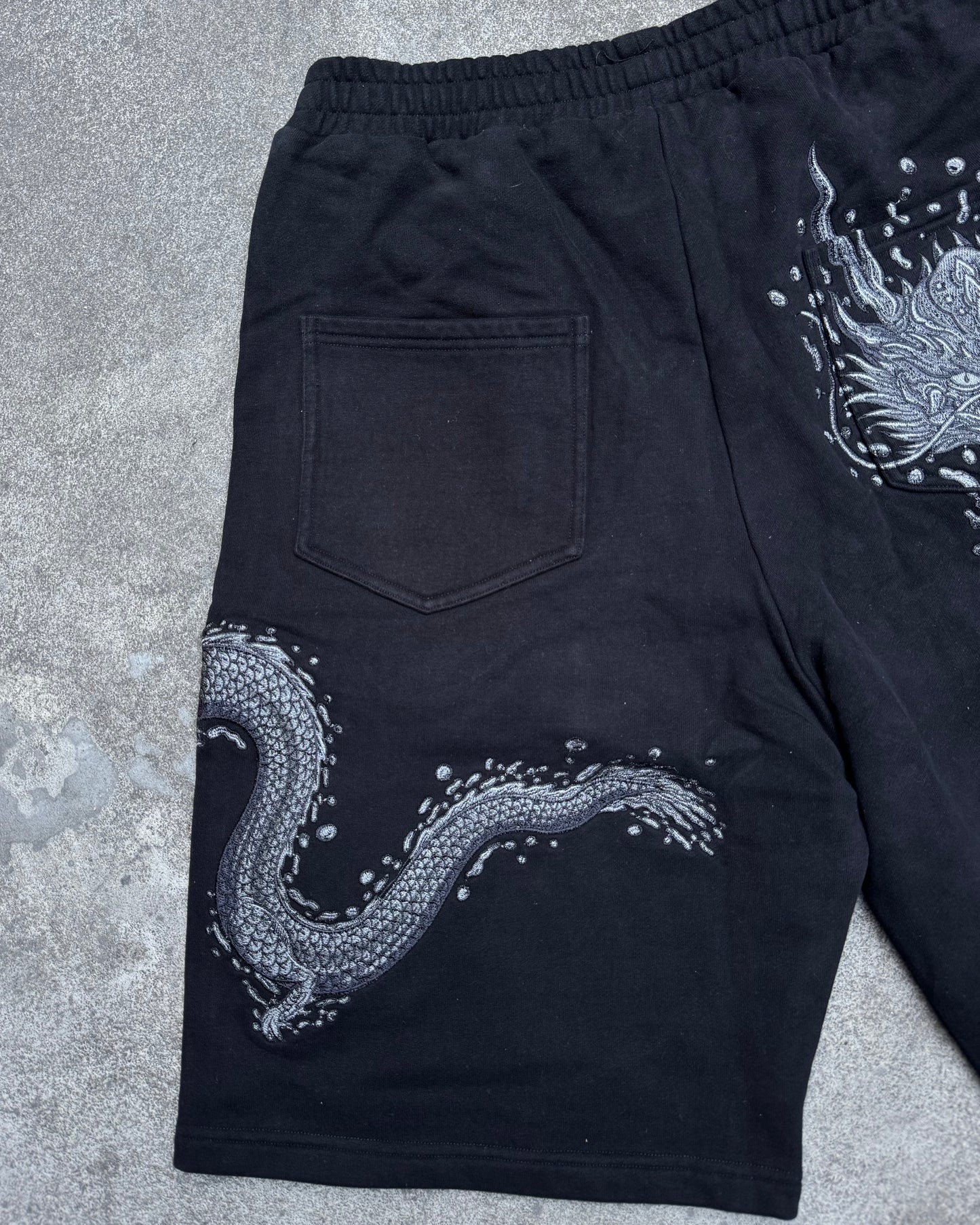 ByBounty Black Dragon Short Joggers (Large)