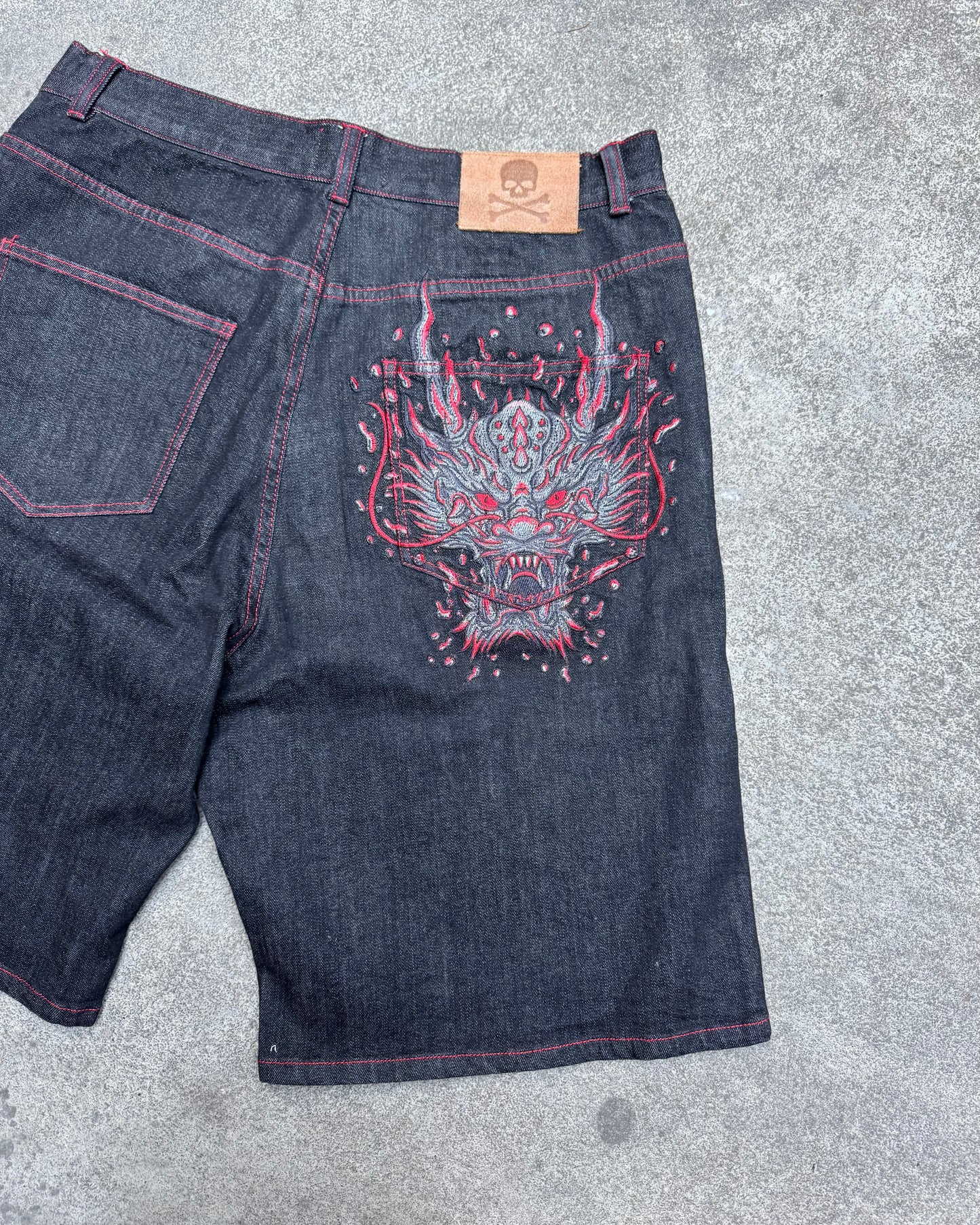 ByBounty Red Dragon Shorts (Medium)