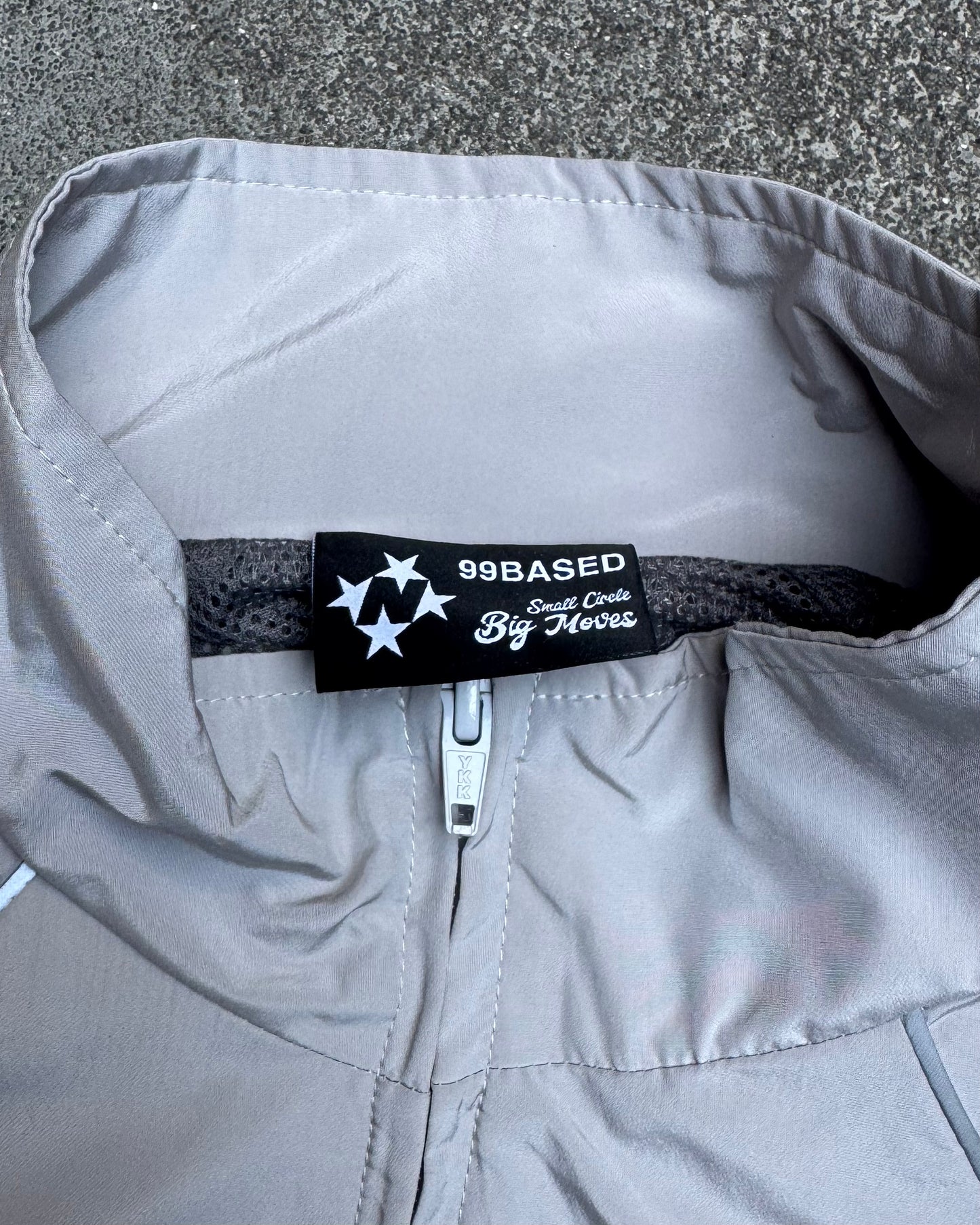 Track Jacket 99Based Grey & Red (Small)