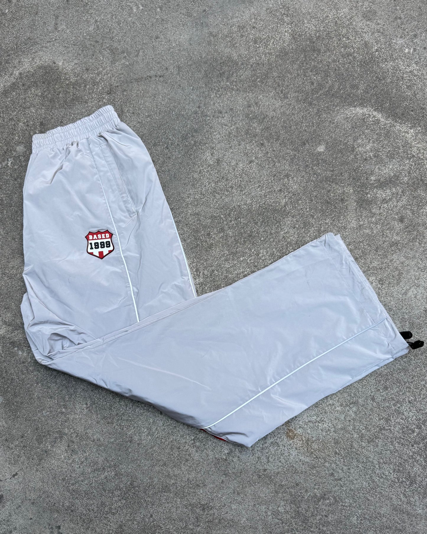 Track Pants 99Based Grey & Red (Small)