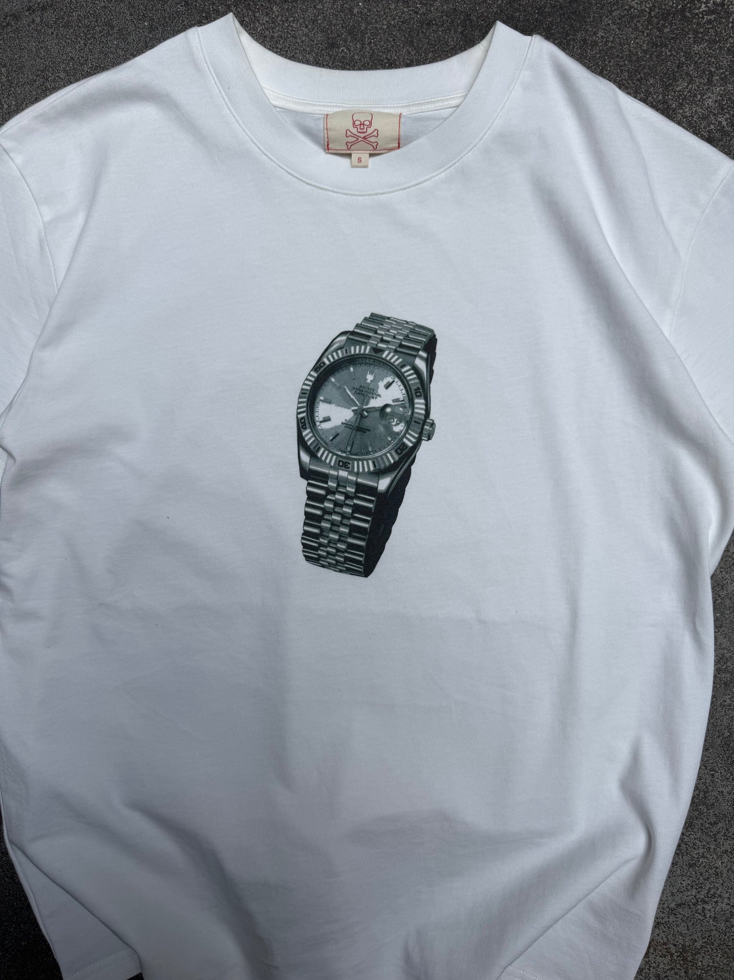 ByBounty White T-Shirt Watch (Medium)