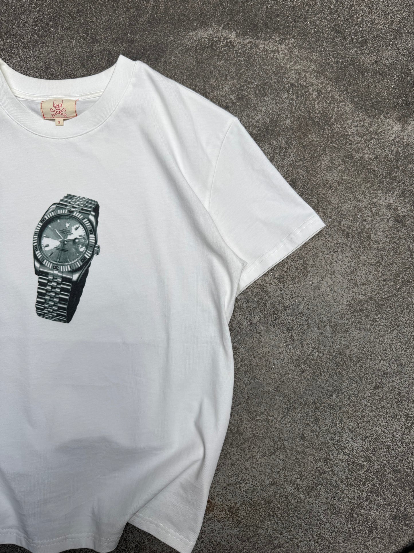 ByBounty White T-Shirt Watch (Medium)