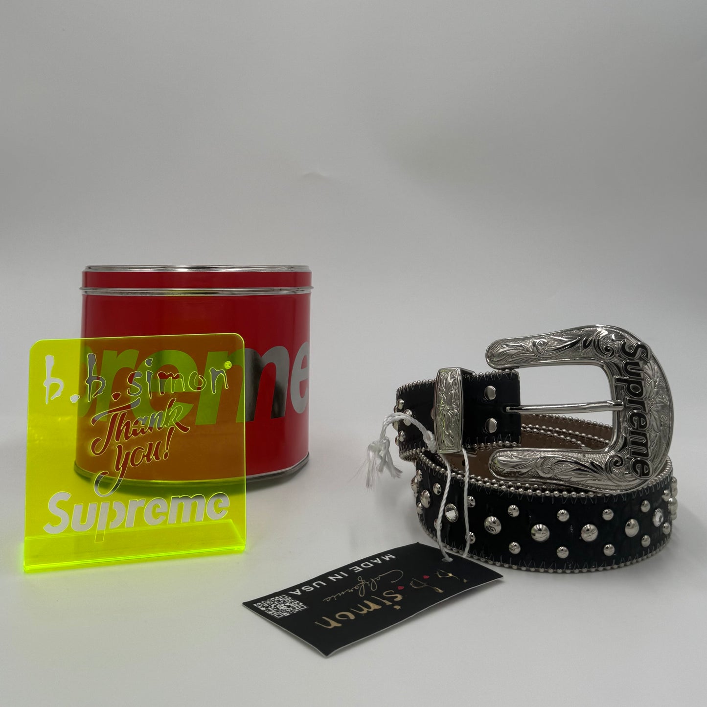 Supreme B.B. Simon Belt Ranger Black (Medium)