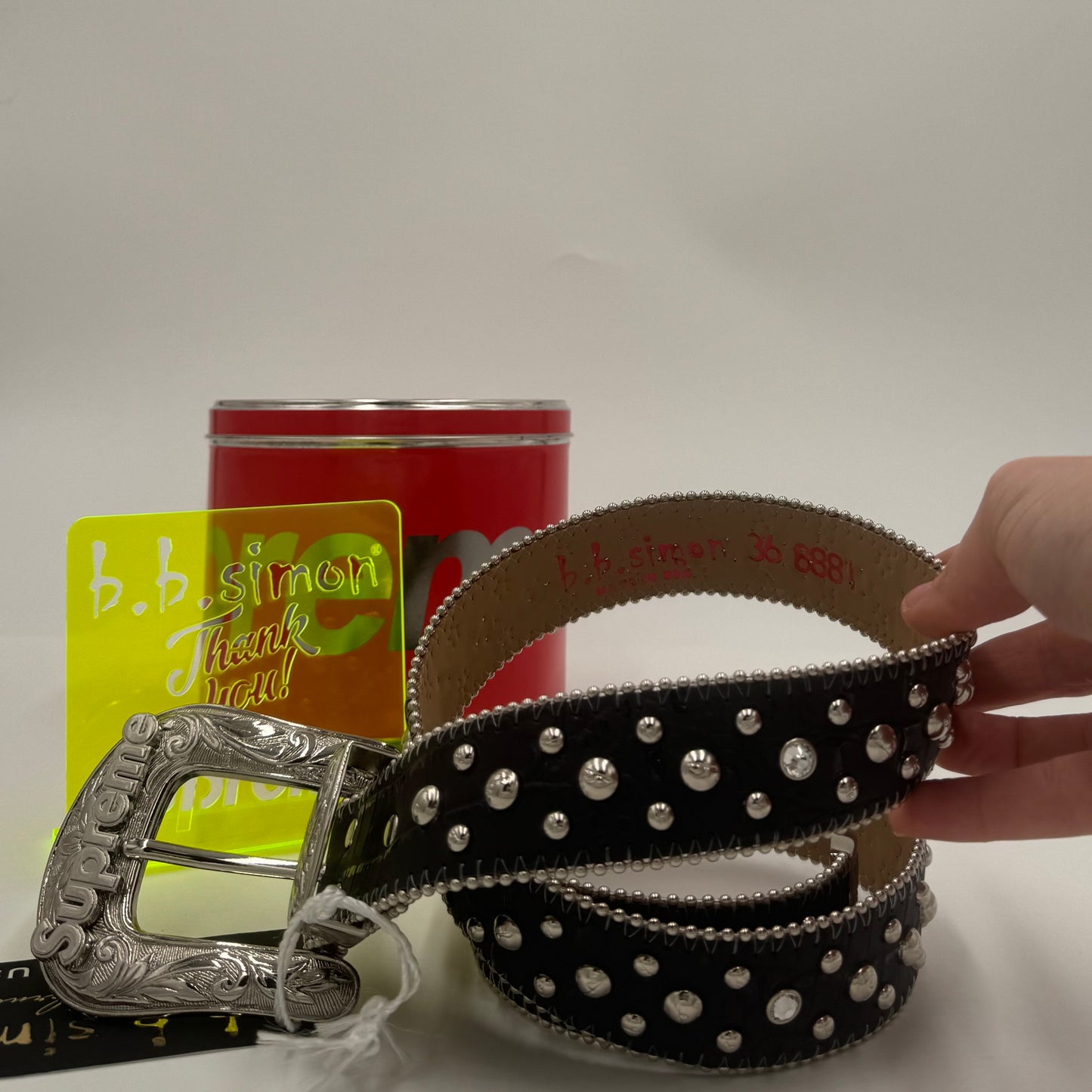 Supreme B.B. Simon Belt Ranger Black (Medium)