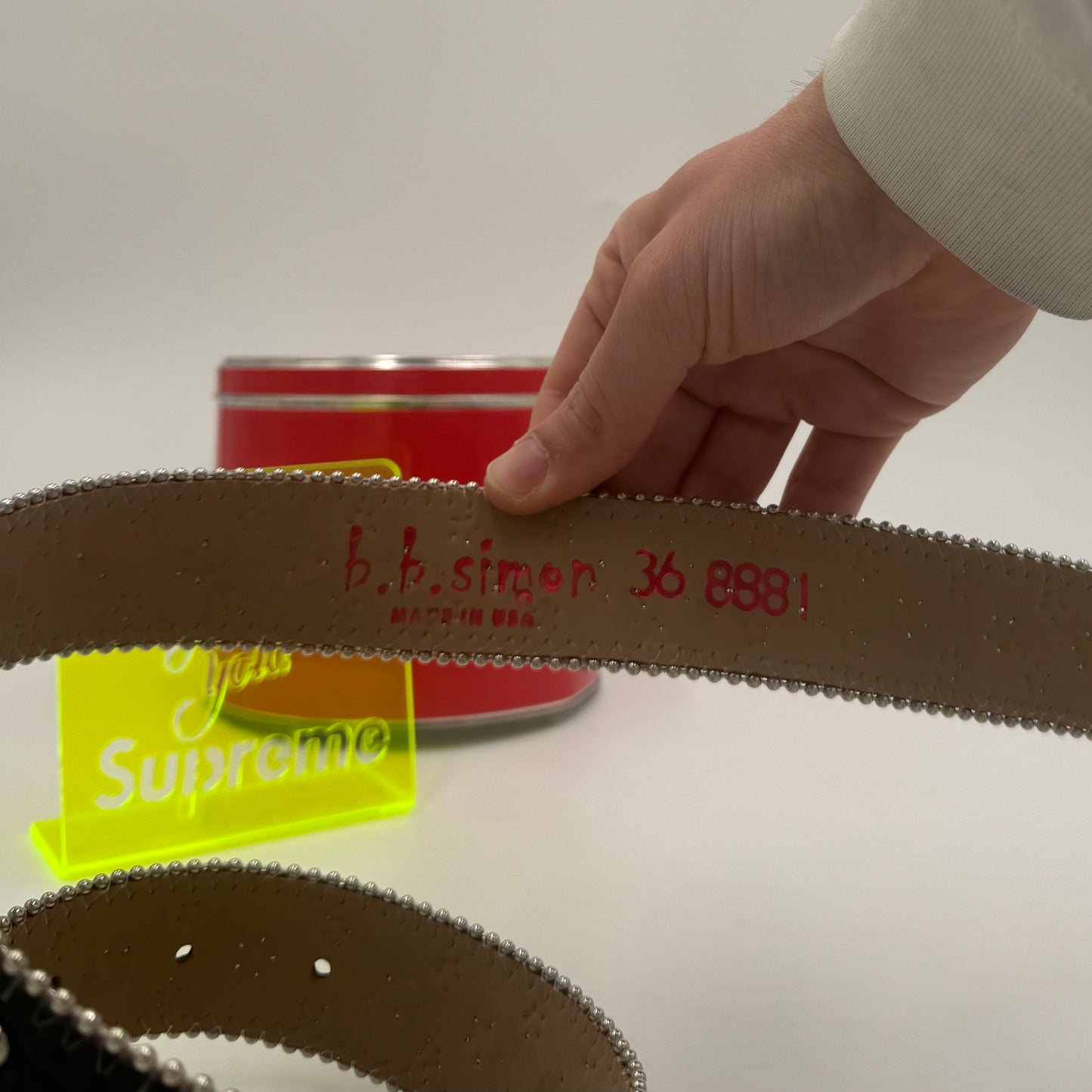 Supreme B.B. Simon Belt Ranger Black (Medium)