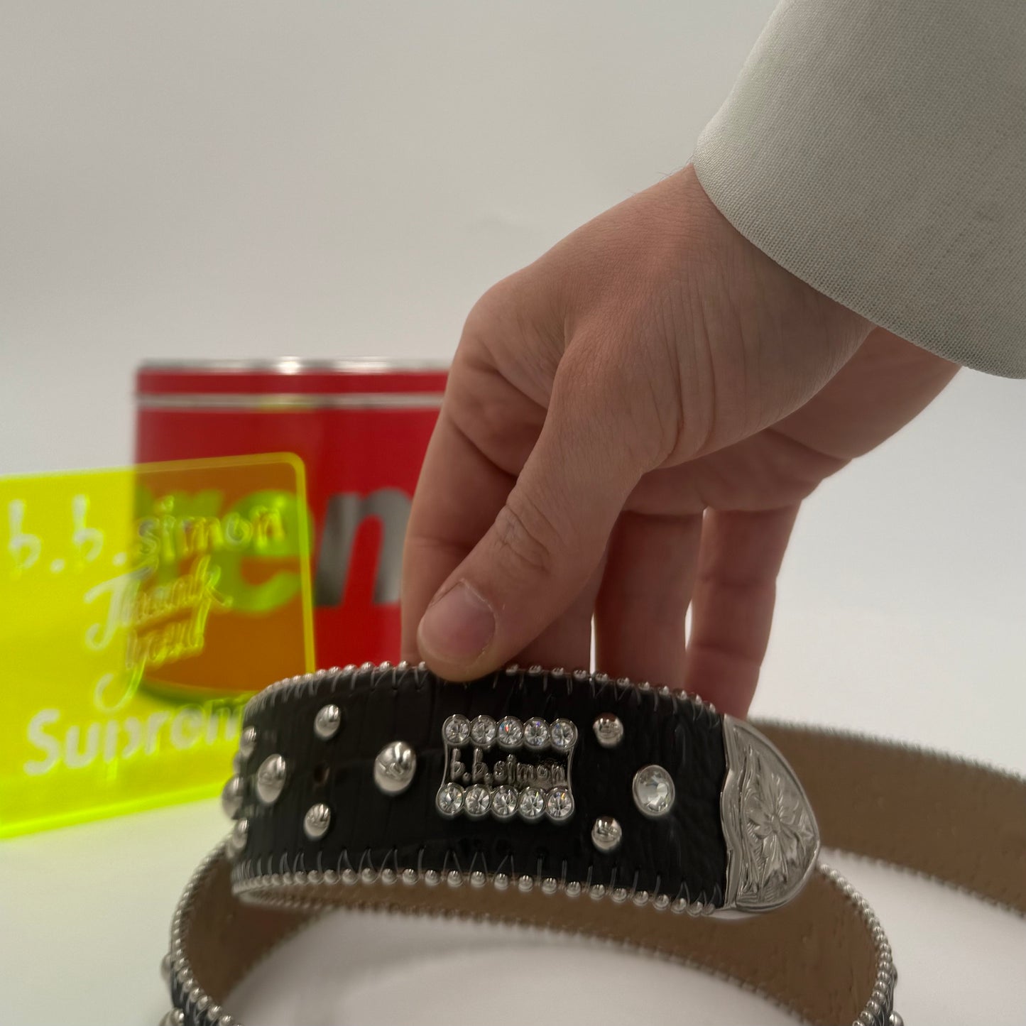 Supreme B.B. Simon Belt Ranger Black (Medium)