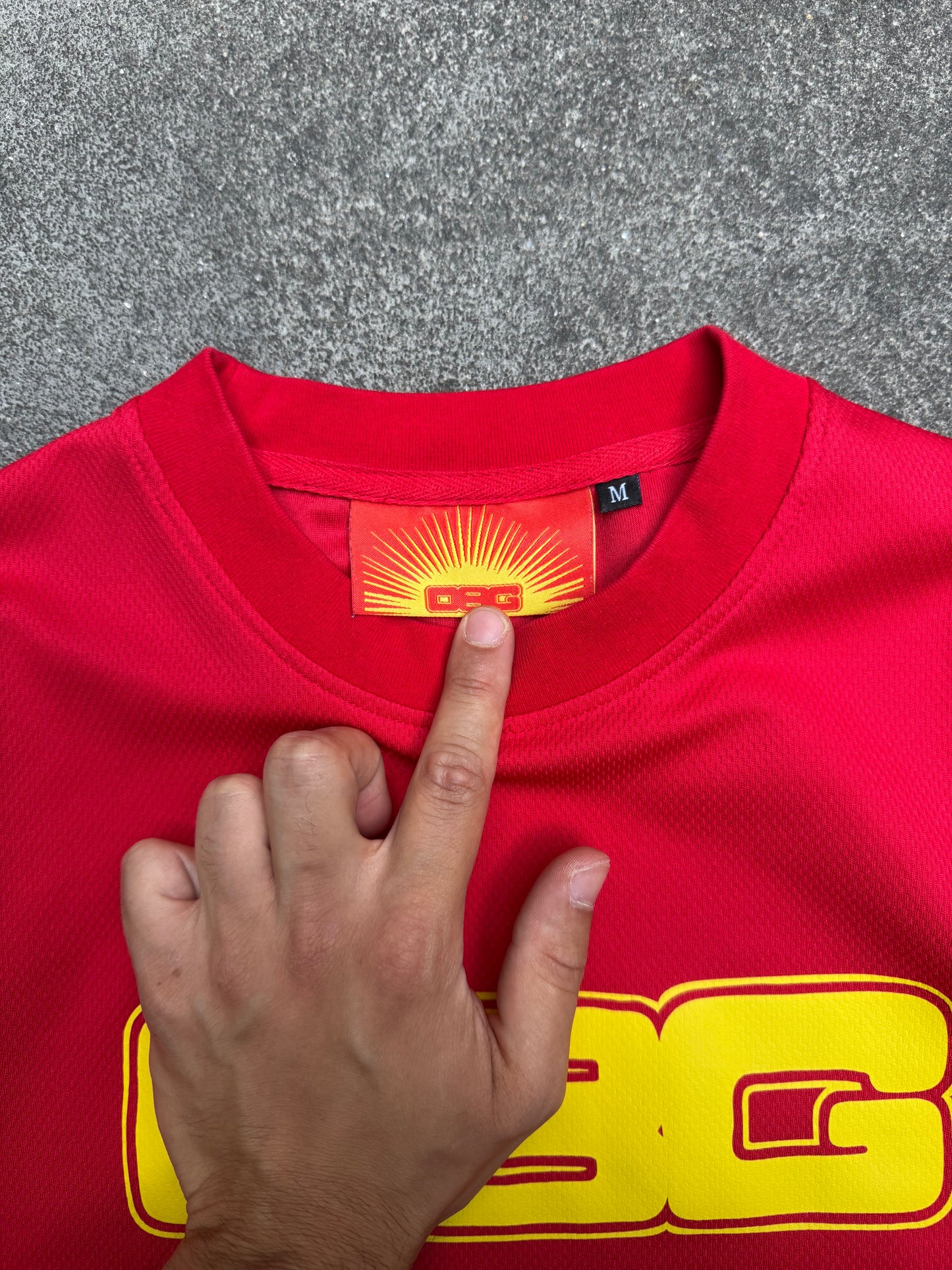 DirtyBag Red & Yellow Jersey (Medium)