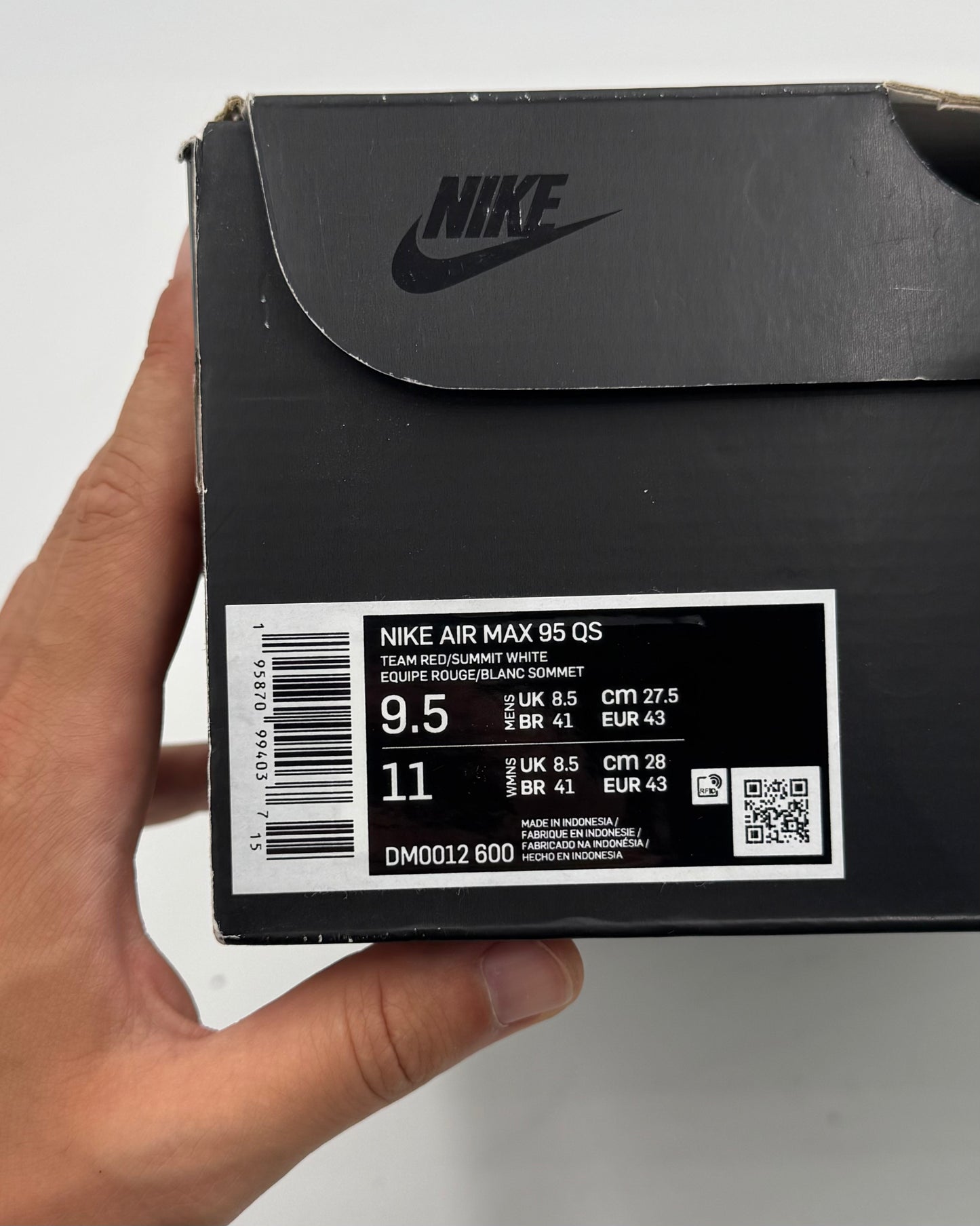 Nike Air Max 95 Anatomy of Air (43 EU / 8.5 UK)