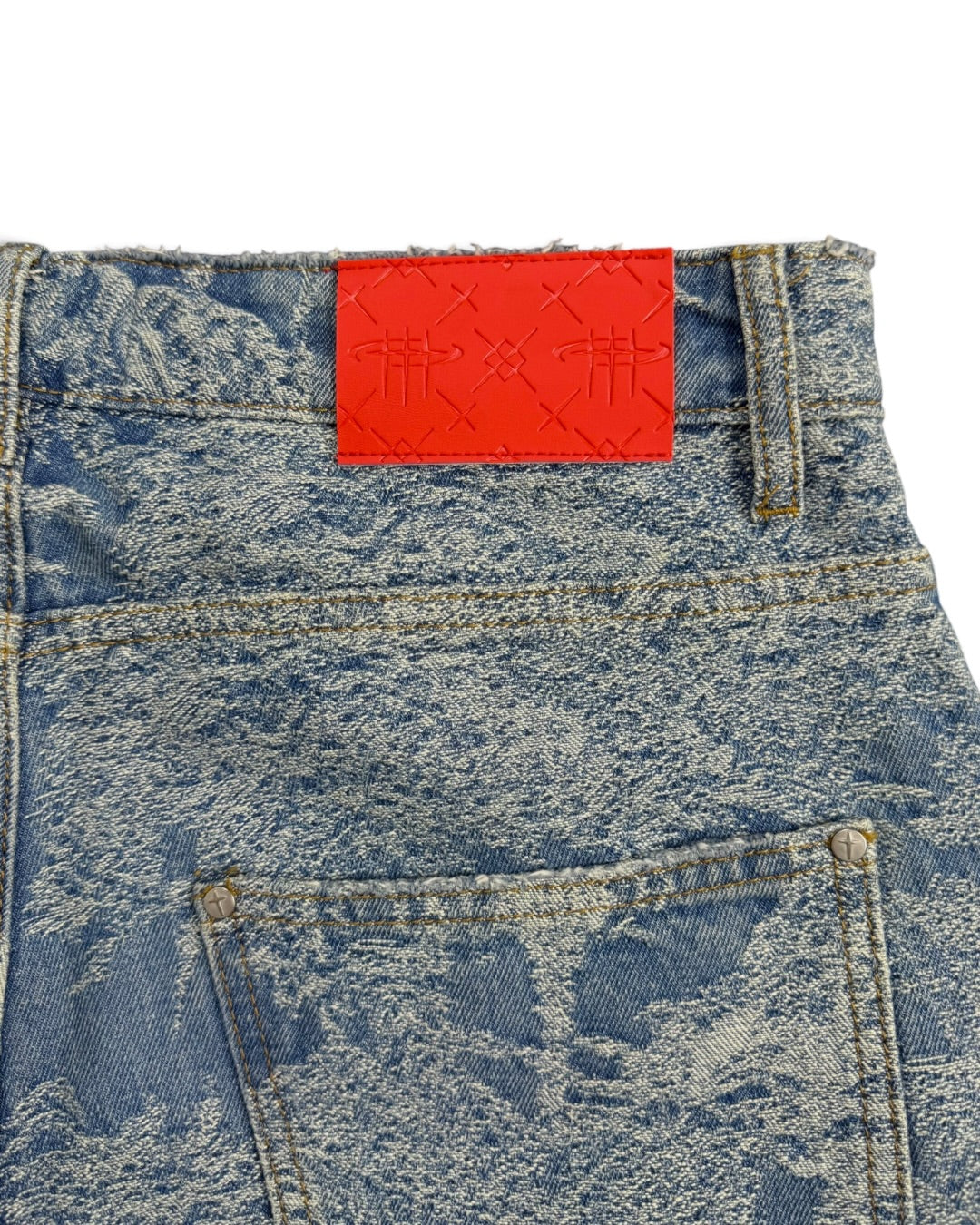 On My Way Jacquard All Over Shorts (S)