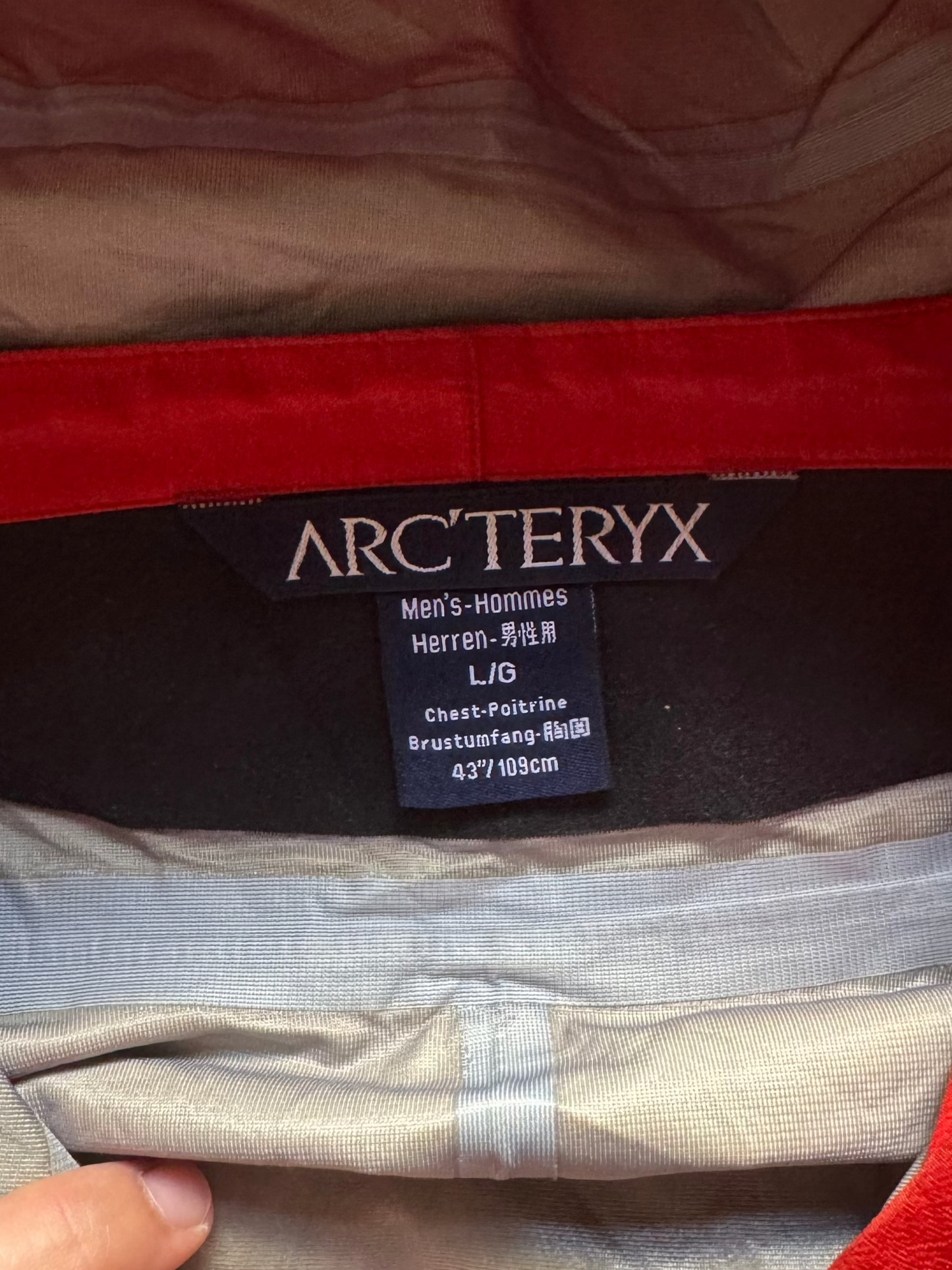 Arc'teryx Vintage Two-Tone Zip Up Gore-Tex Jacket (Large)