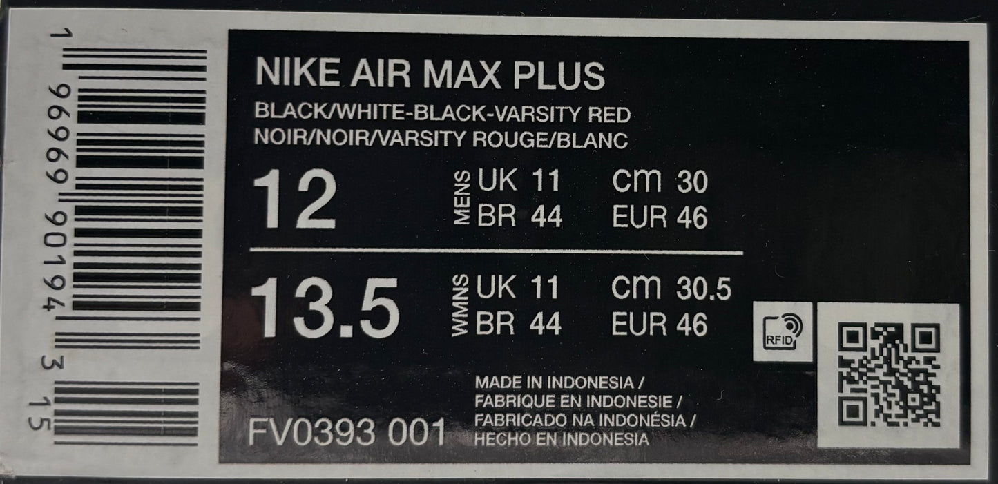 Nike Air Max Plus TN 25th Anniversary (46 EU / 11 UK)