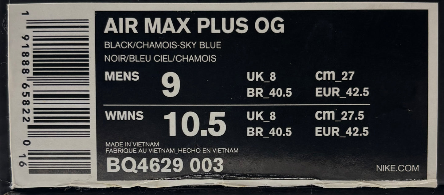 Nike Air Max Plus TN Hyper Blue 2018 OG Pack (42.5 EU / 8 UK)