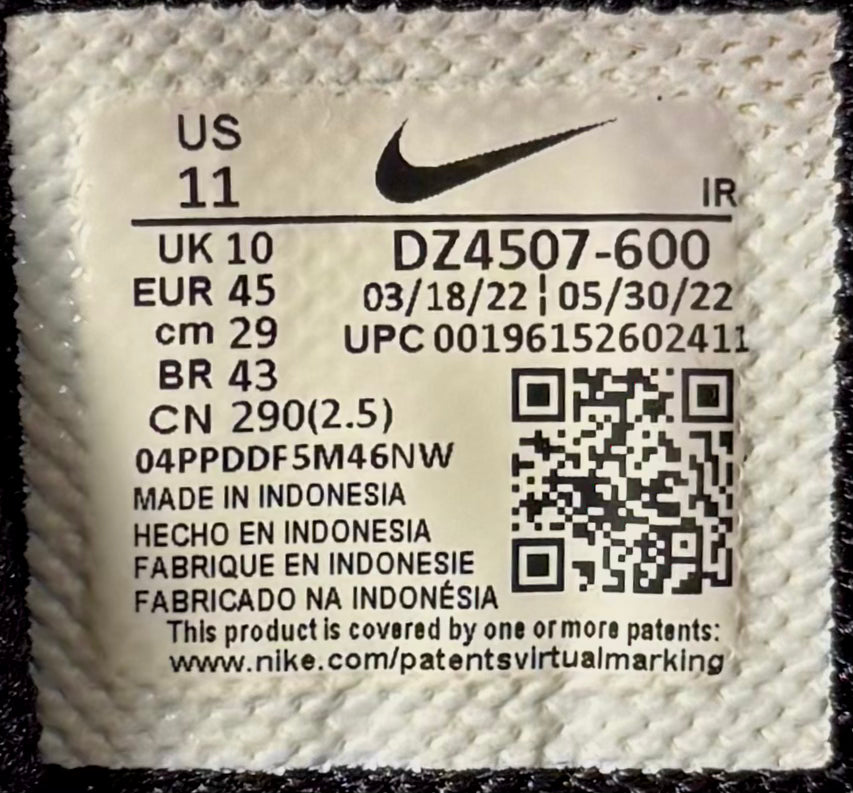 Nike Air Max Plus TN Bred Reflective (45 EU / 10 UK)