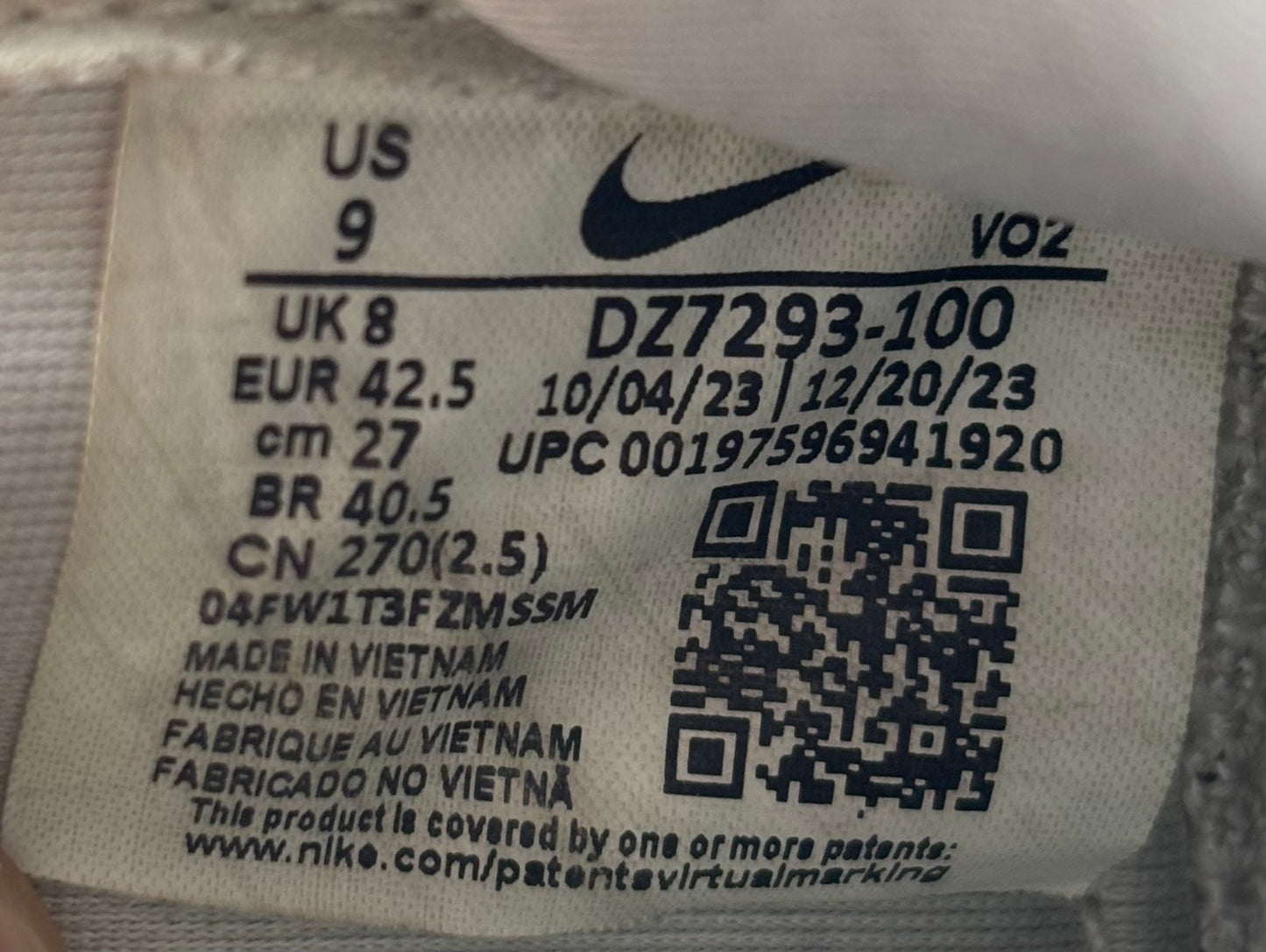 Nike Nocta Hot Step 2 White (42.5 EU / 8 UK)