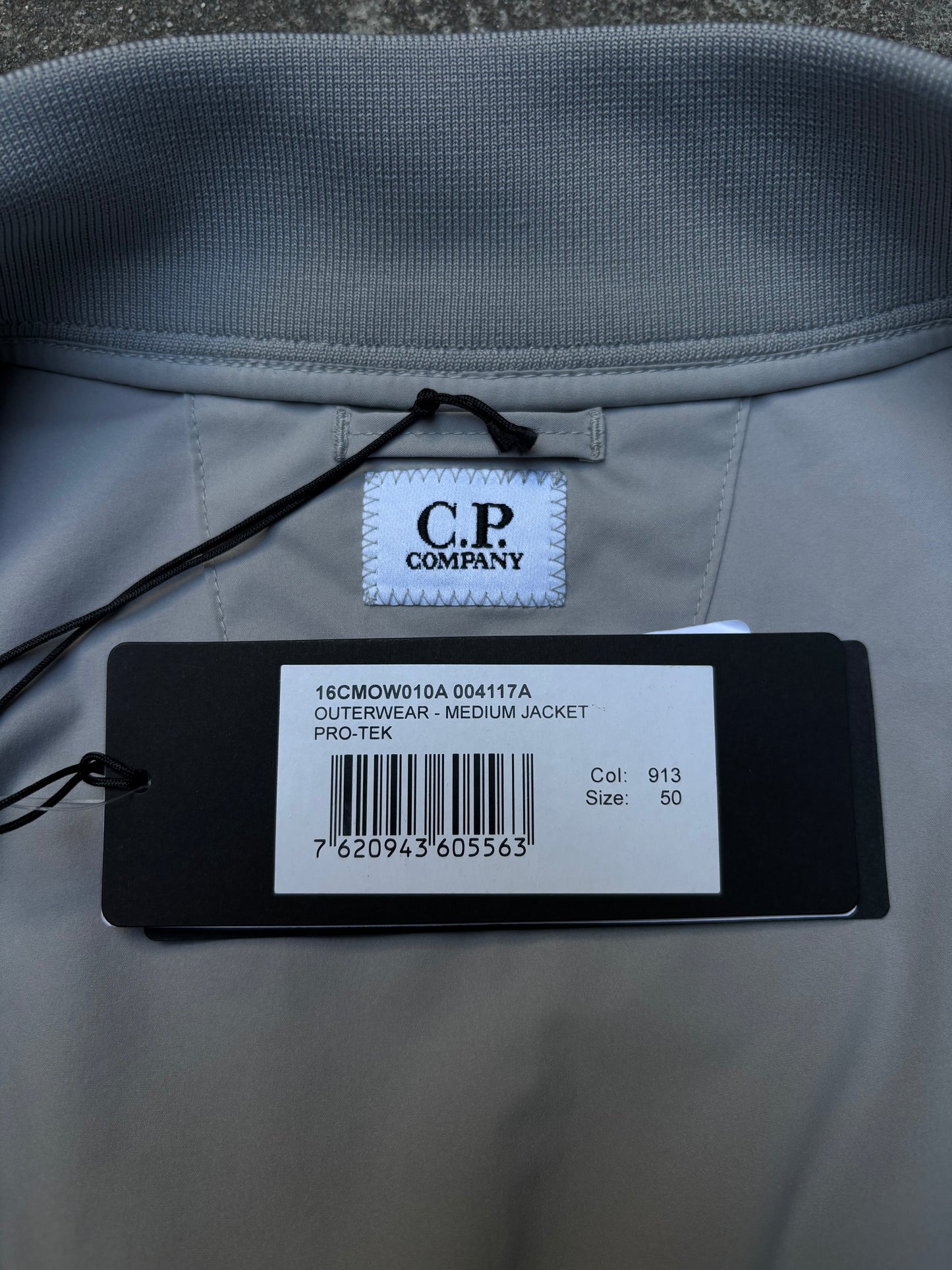 CP Company Pro-Tek Bomber Jacket Grey (Large)
