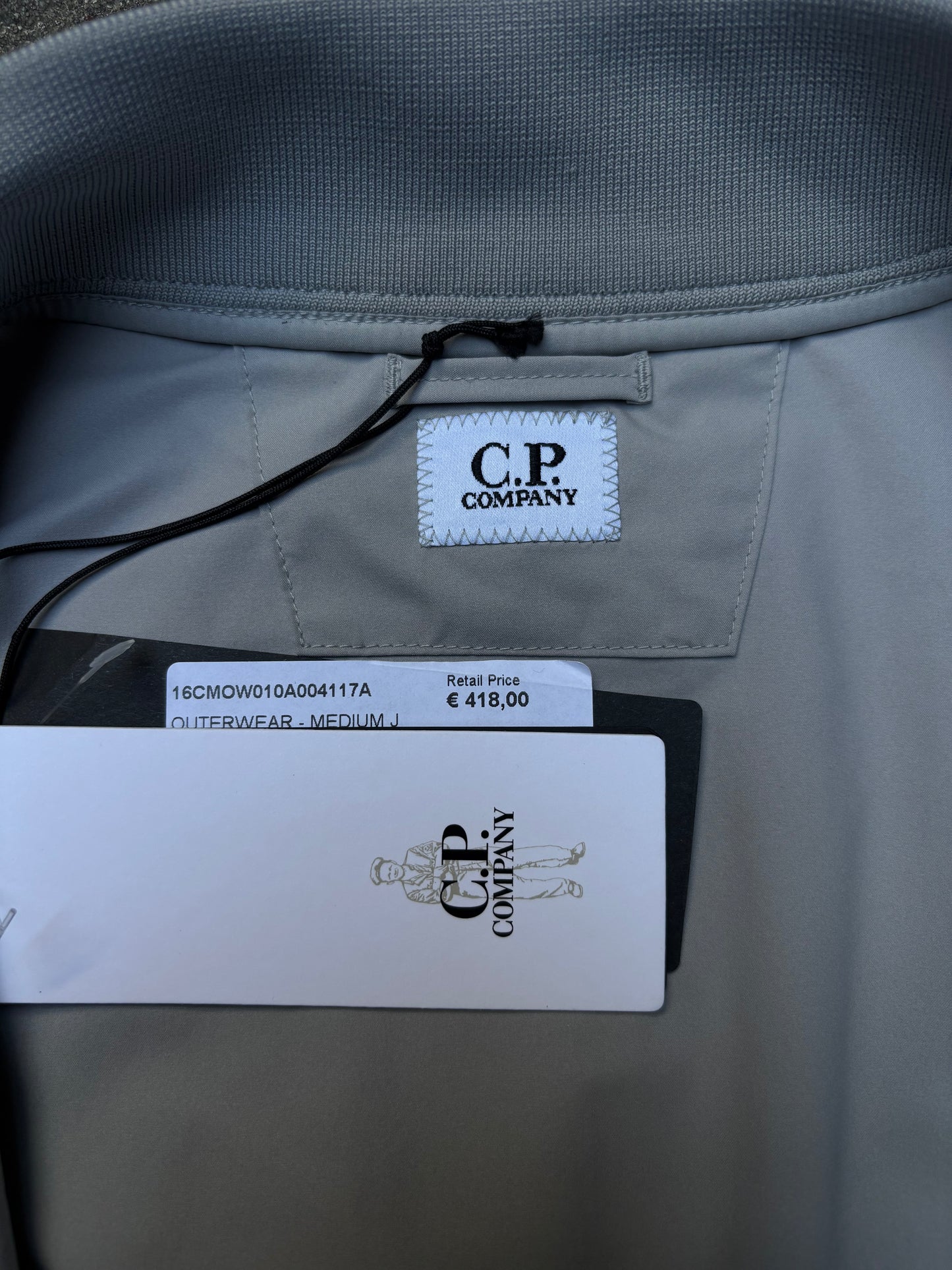 CP Company Pro-Tek Bomber Jacket Grey (Large)