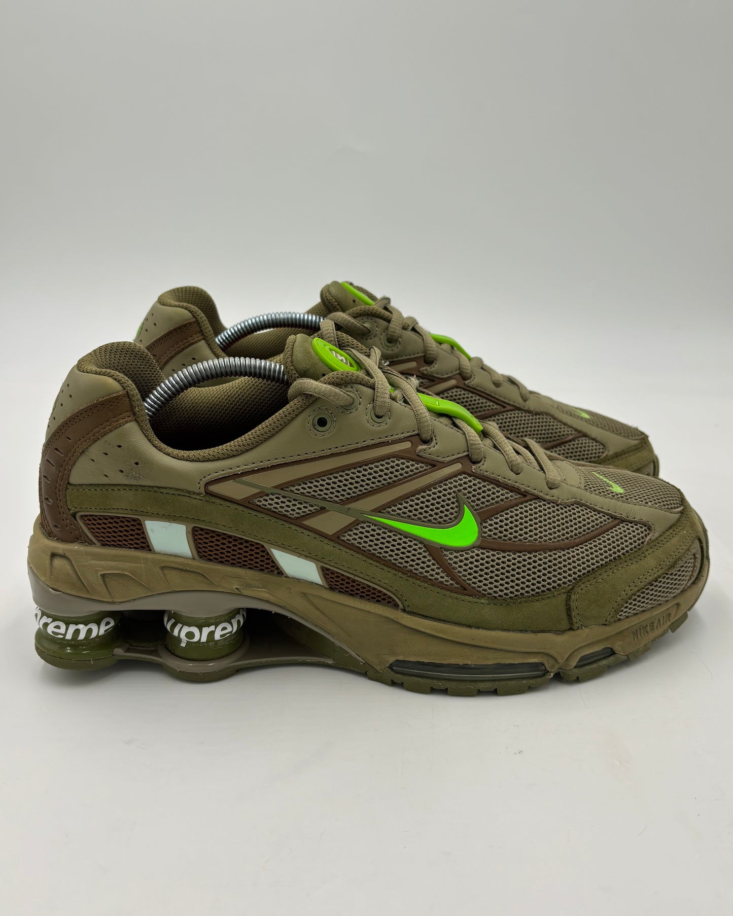 Nike Shox Ride 2 SP Supreme Olive Green (42 EU / 7.5 UK)