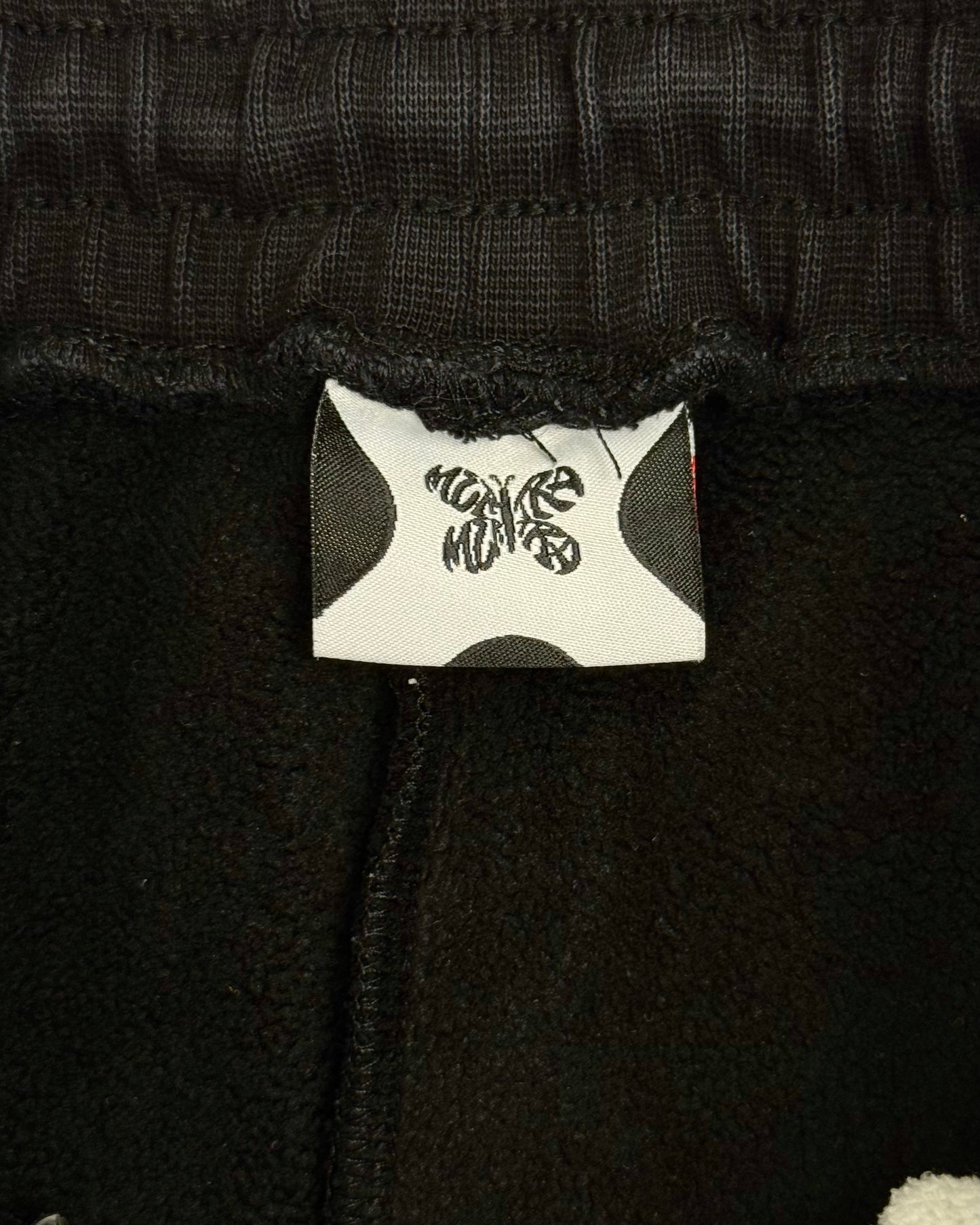 Mertra Logo Black Cotton Shorts (Medium)