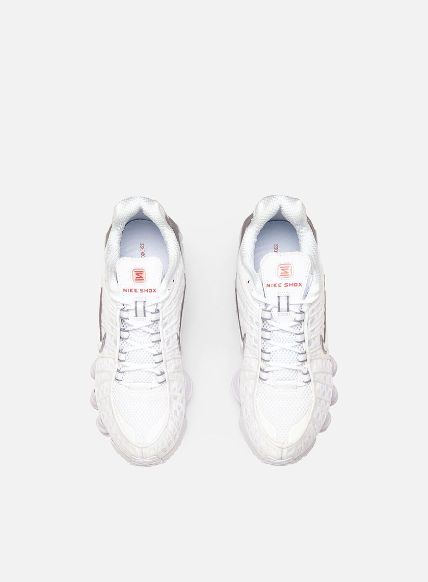 Nike Shox TL White Metallic Silver