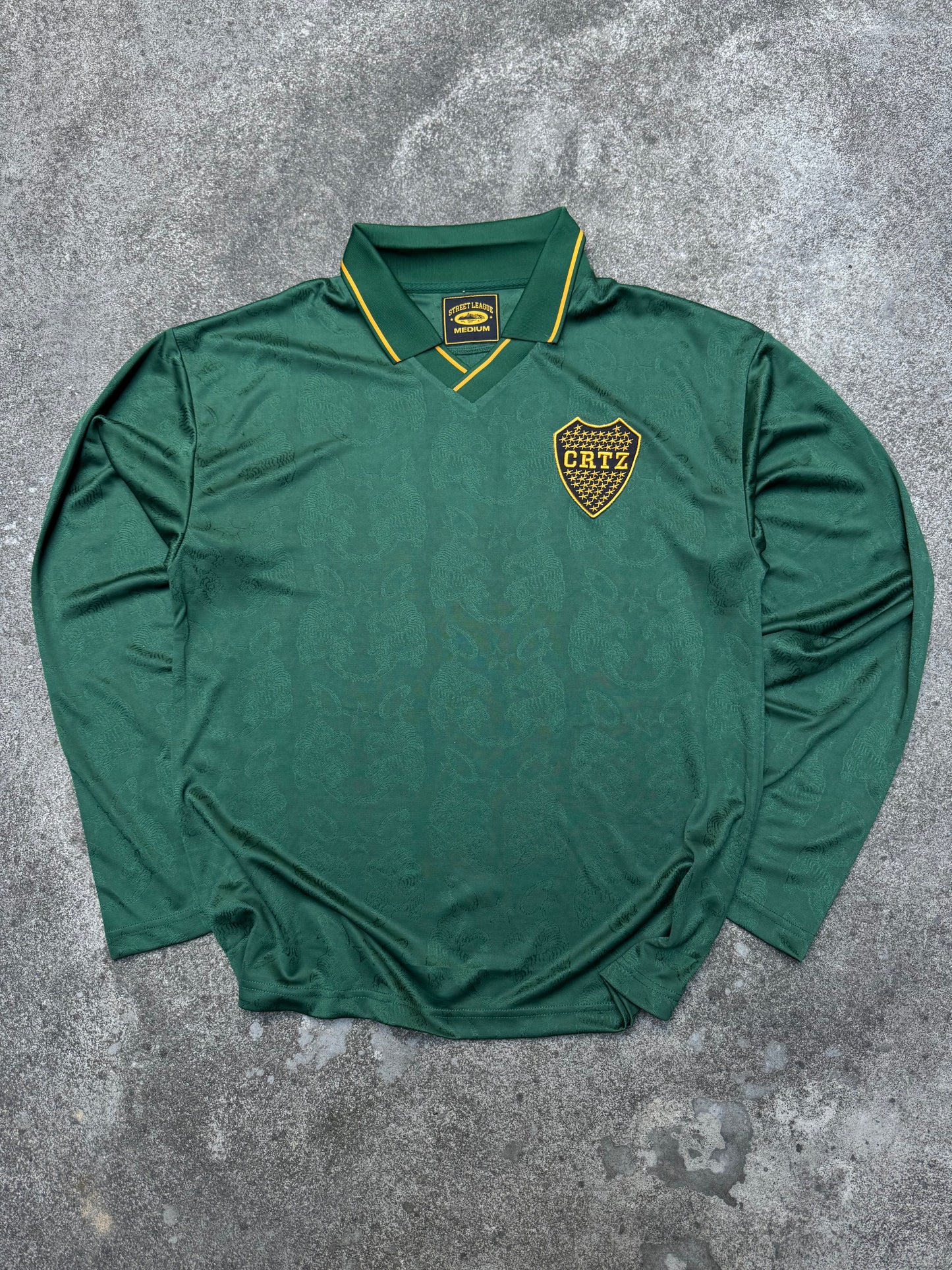 Corteiz Boca Long Sleeve Forest Green (Medium)